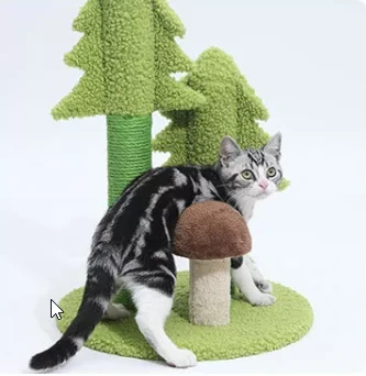 Mushroom Kedi Tırmalama Seti