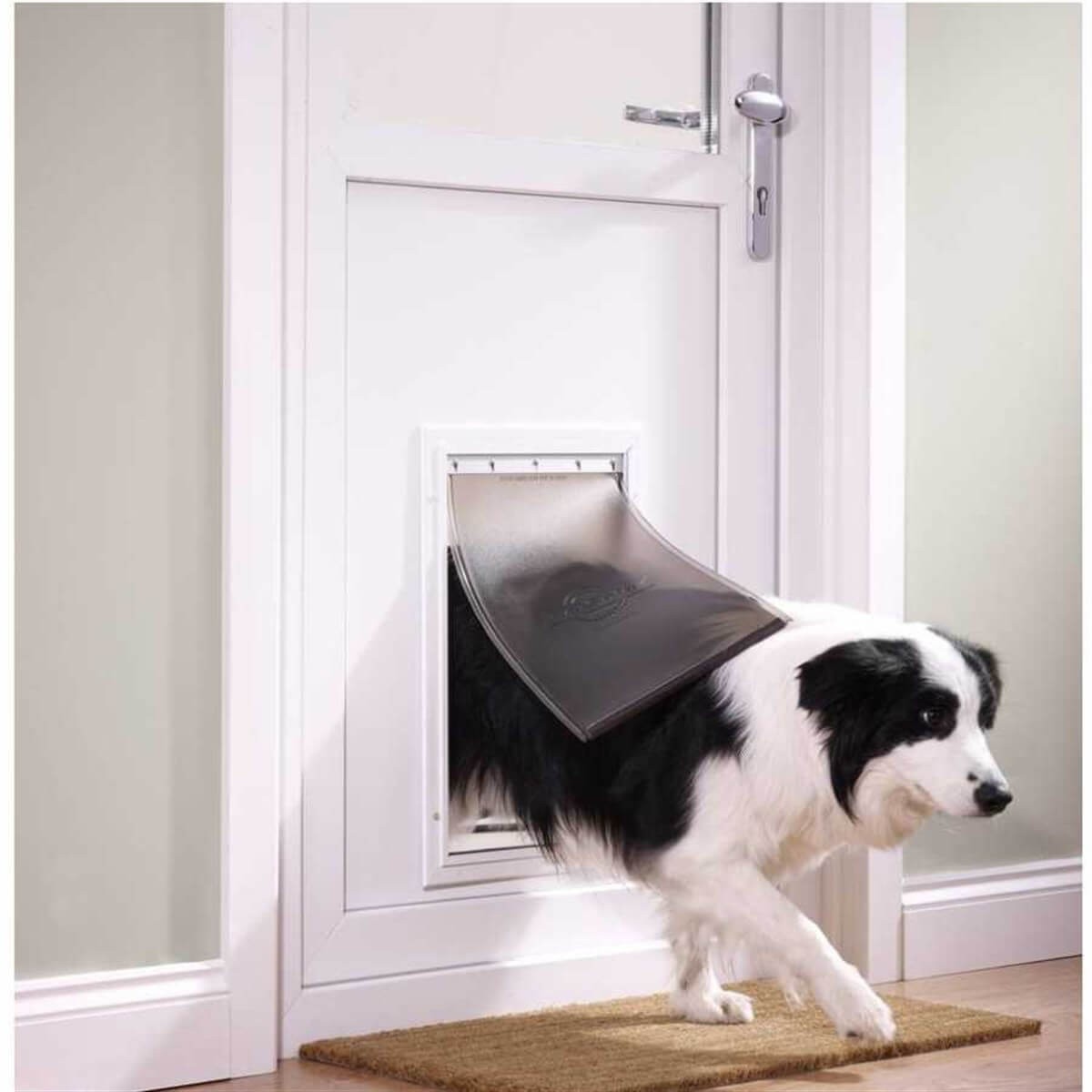 Staywell Alüminyum  Köpek Kapısı Beyaz 50x32cm