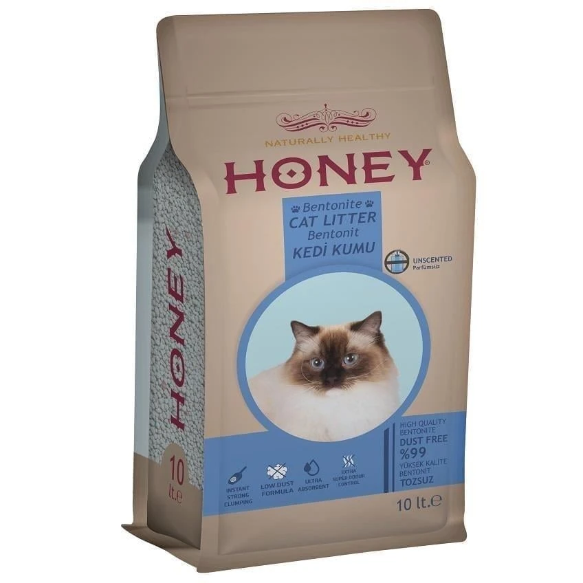 Honey Natural Kokusuz Kedi Kumu 10 LT