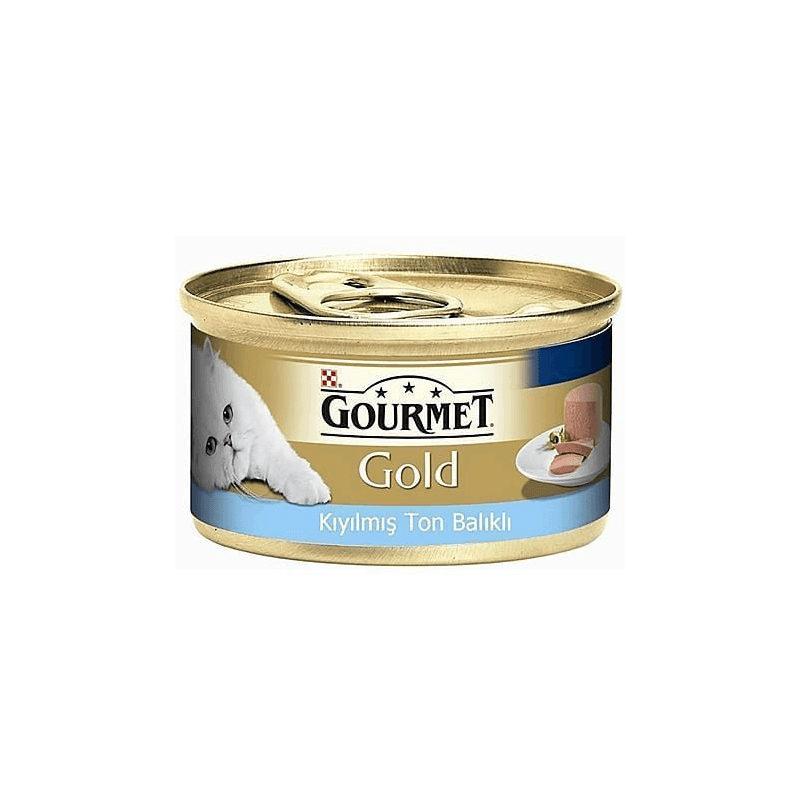 ProPlan Gourmet Gold Kıyılmış Ton Balıklı Kedi Konservesi 85 Gr 6 Al 5 Öde