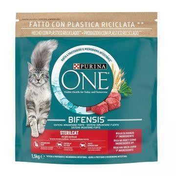 Purina One Sığır Etli Kısırlaştırılmış Kedi Maması 1,5kg