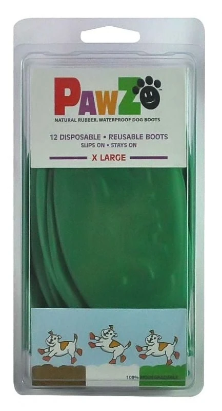 Köpek Galoşu PAWZ X-Large yeşil