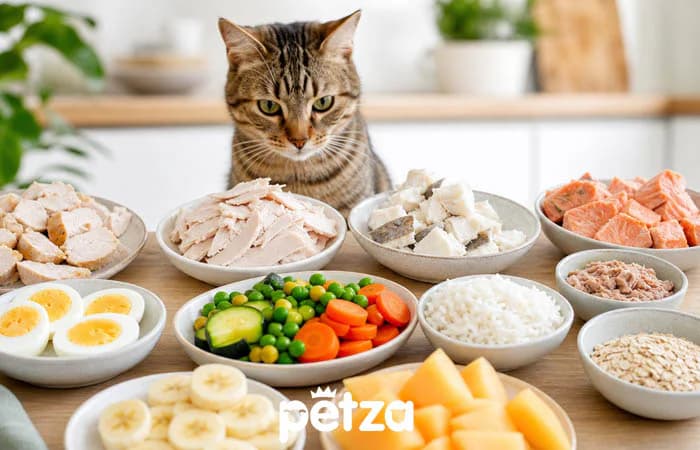 Kediler İçin Güvenli İnsan Gıdaları