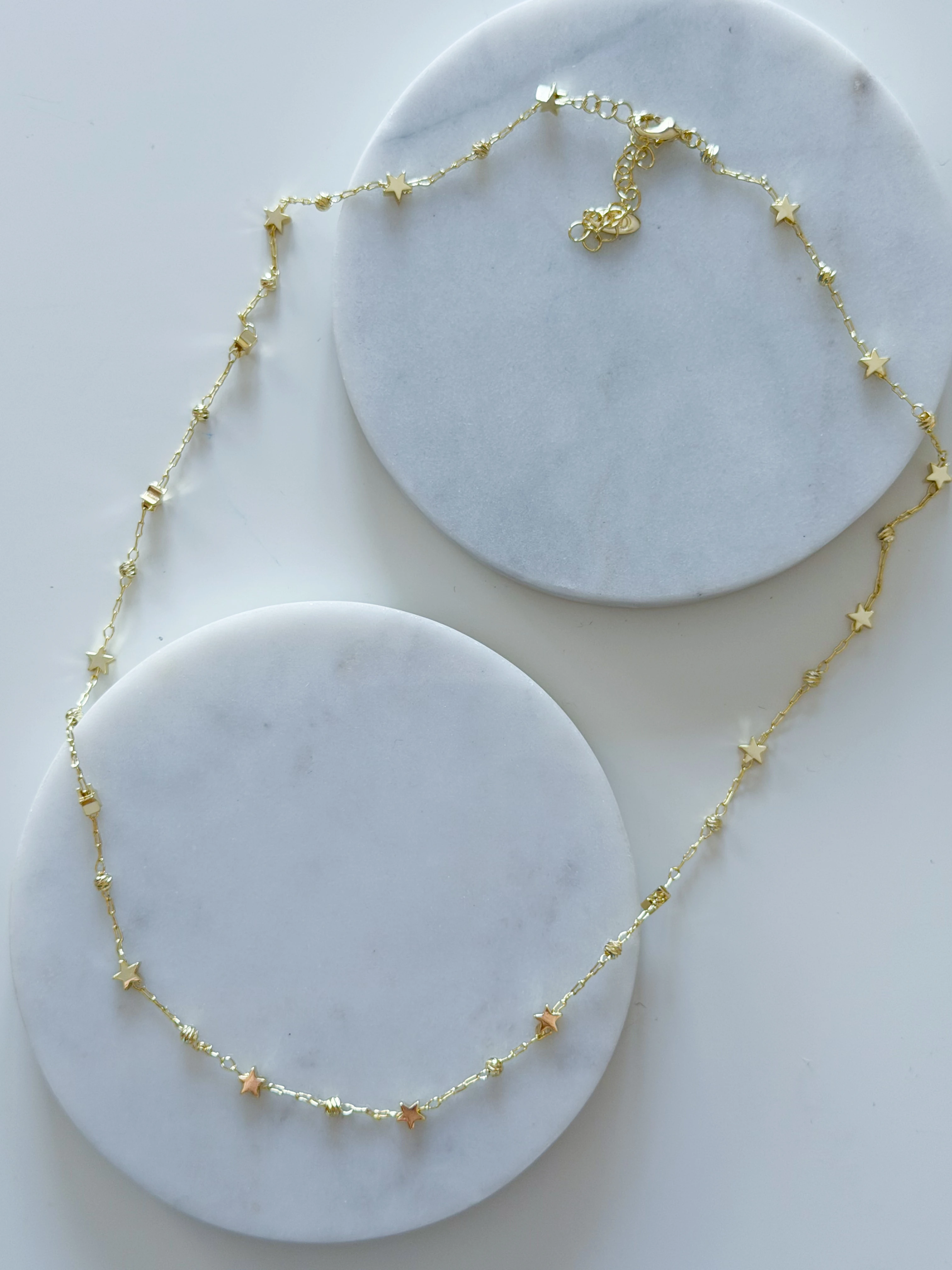 ÖZEL SERİ YILDIZ ZİNCİR KOLYE