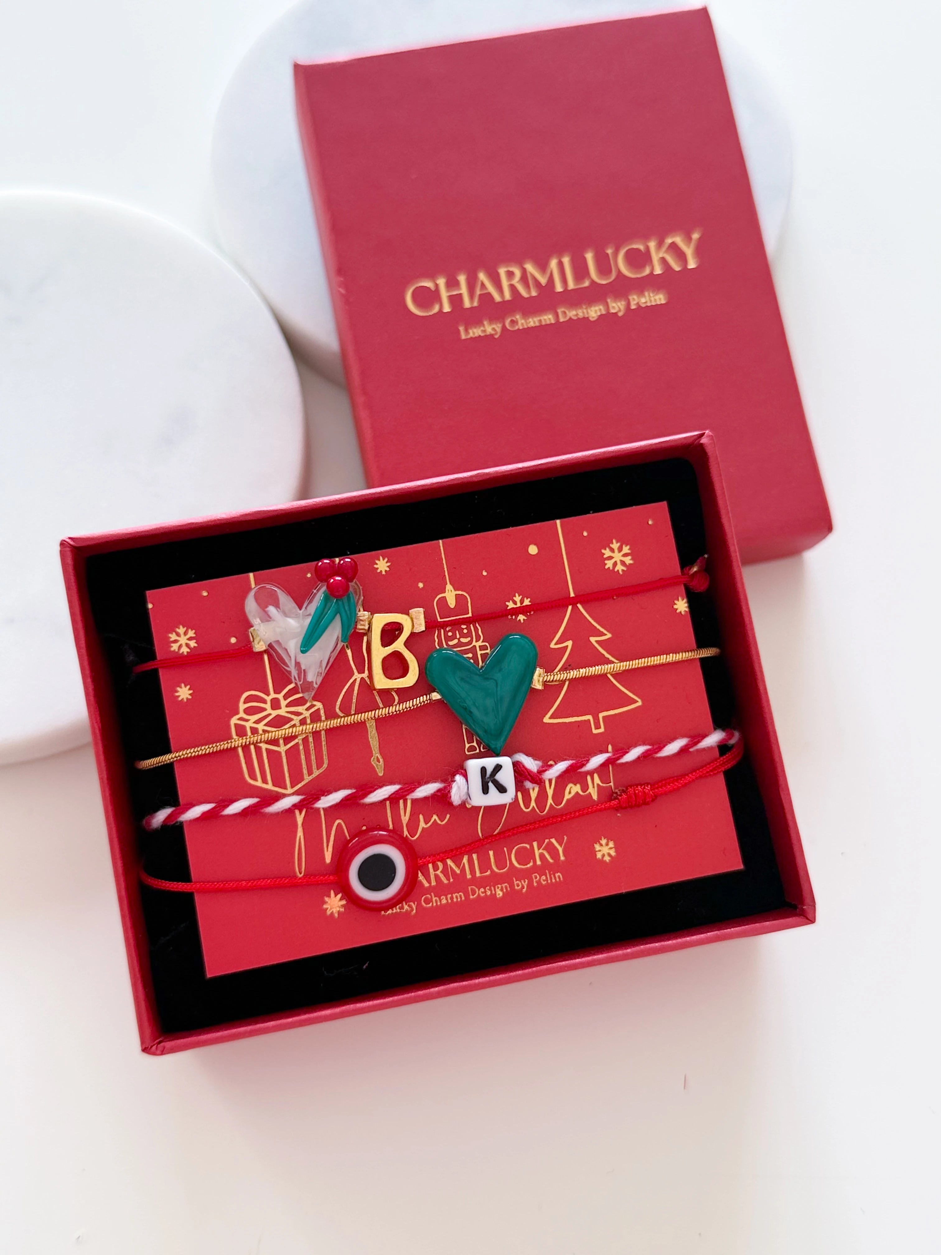 MURANO YILBAŞI BİLEKLİK KOMBİNİ