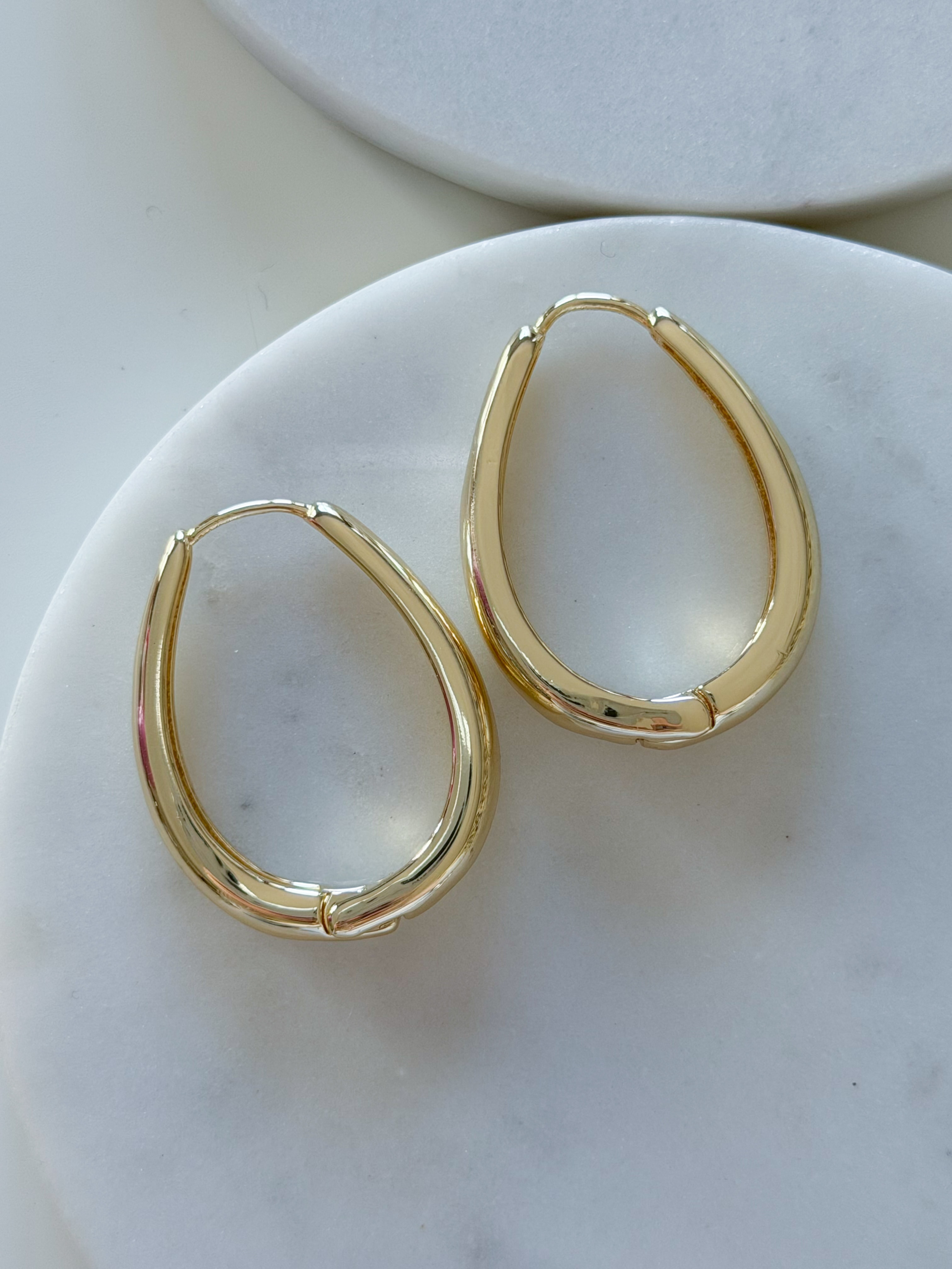 VİNTAGE OVAL KÜPE