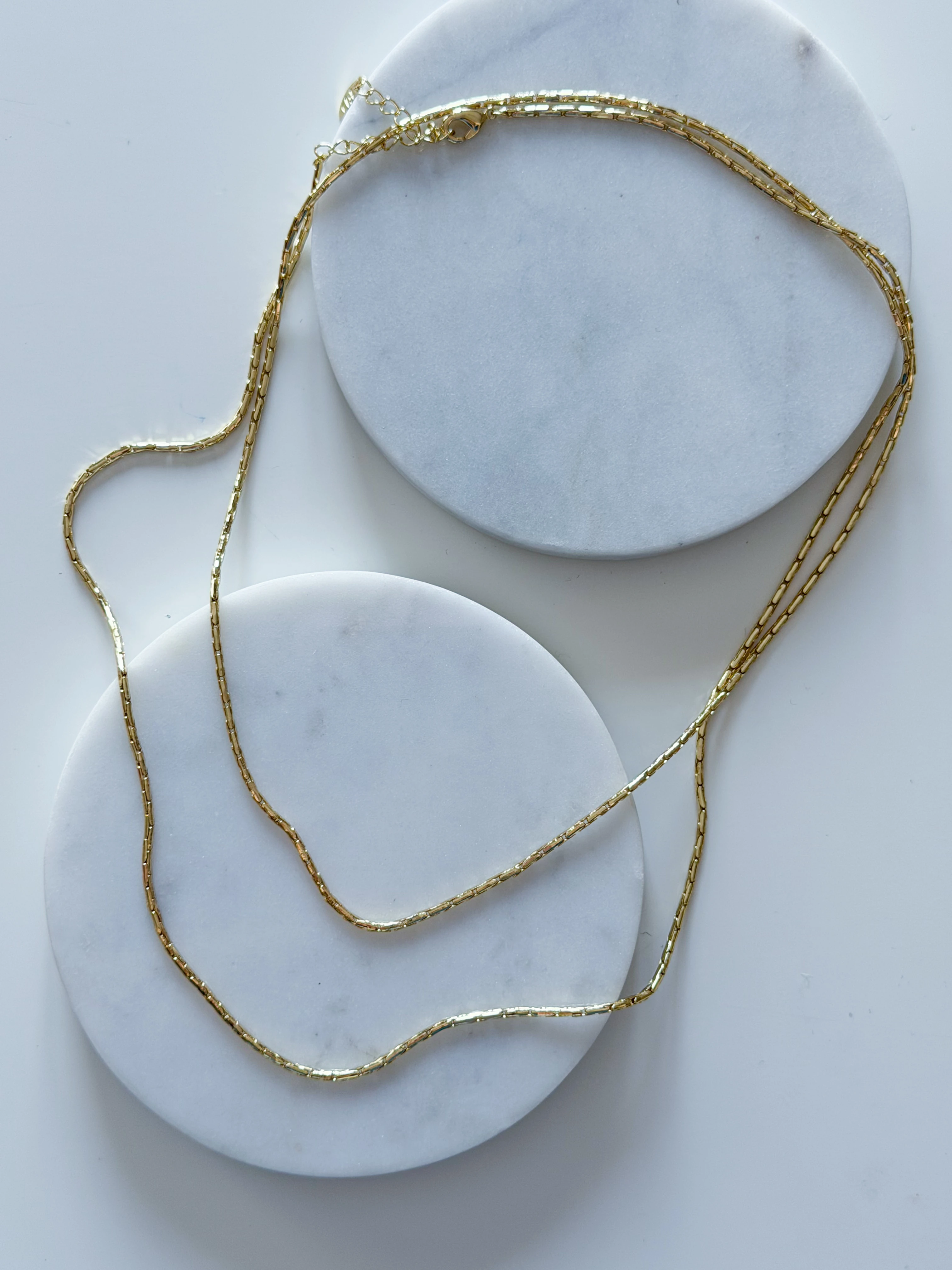 ÖZEL SERİ YILAN ZİNCİR KOLYE(90CM)