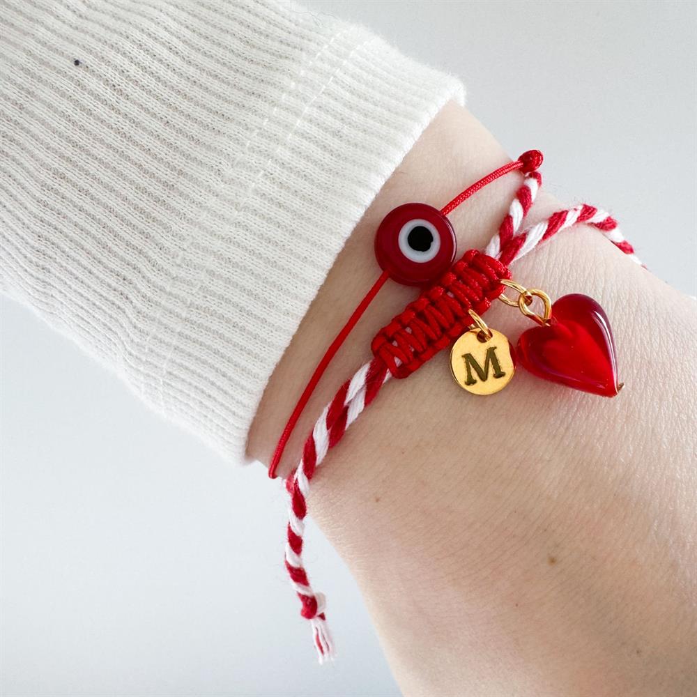 Murano kalp marteniçka bileklik