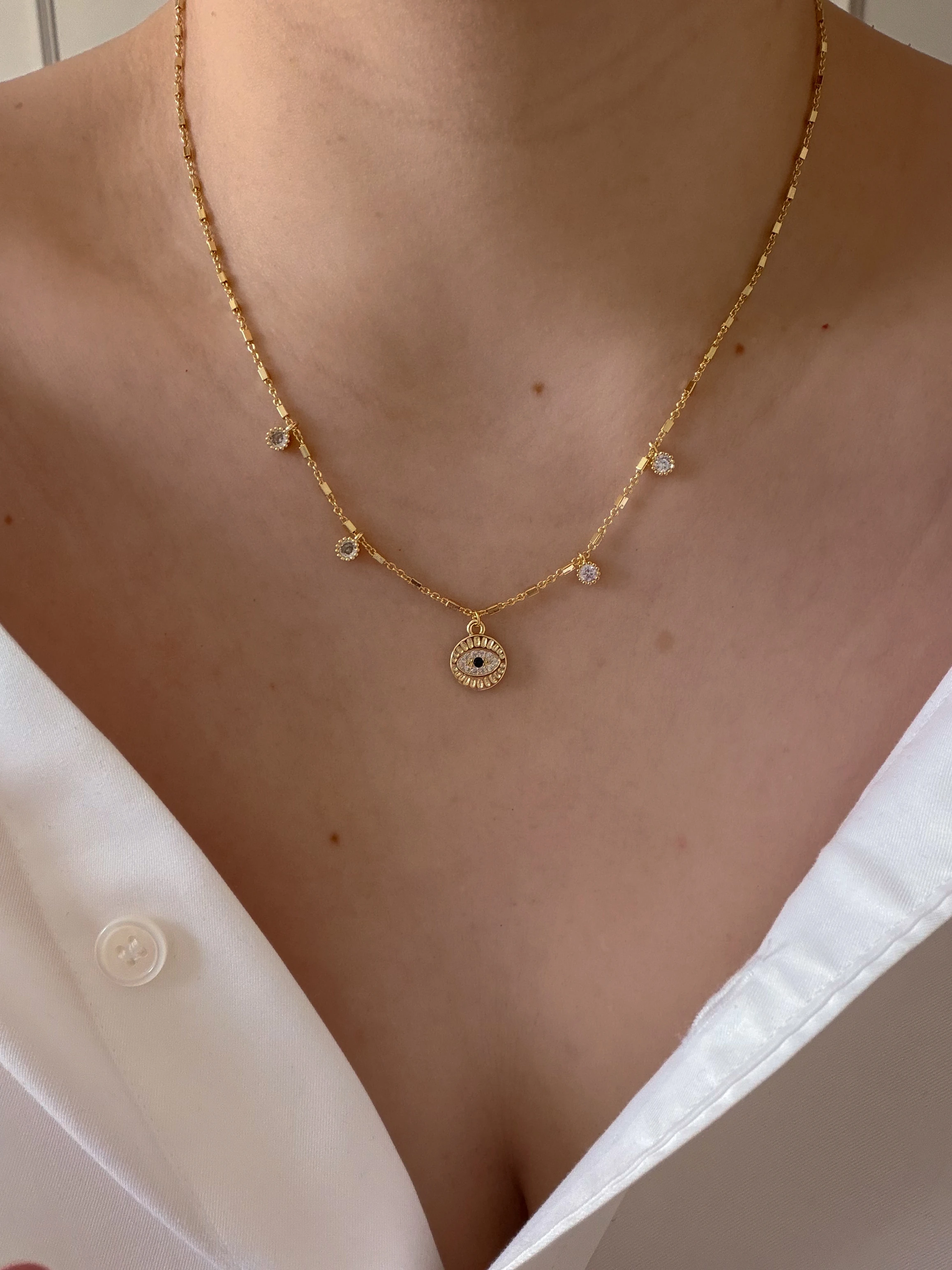 ÖZEL SERİ GÖZ CHARM KOLYE