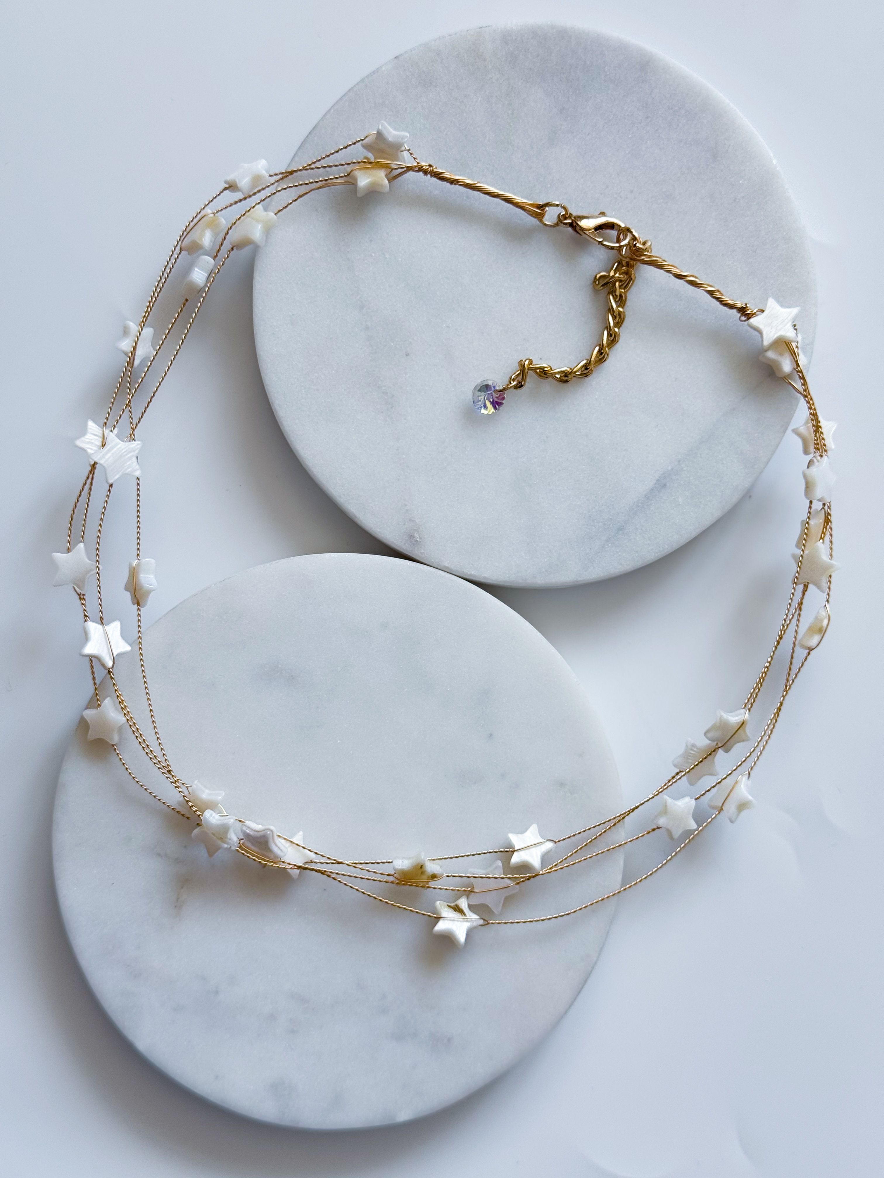 SEDEF YILDIZ TEL CHOKER KOLYE
