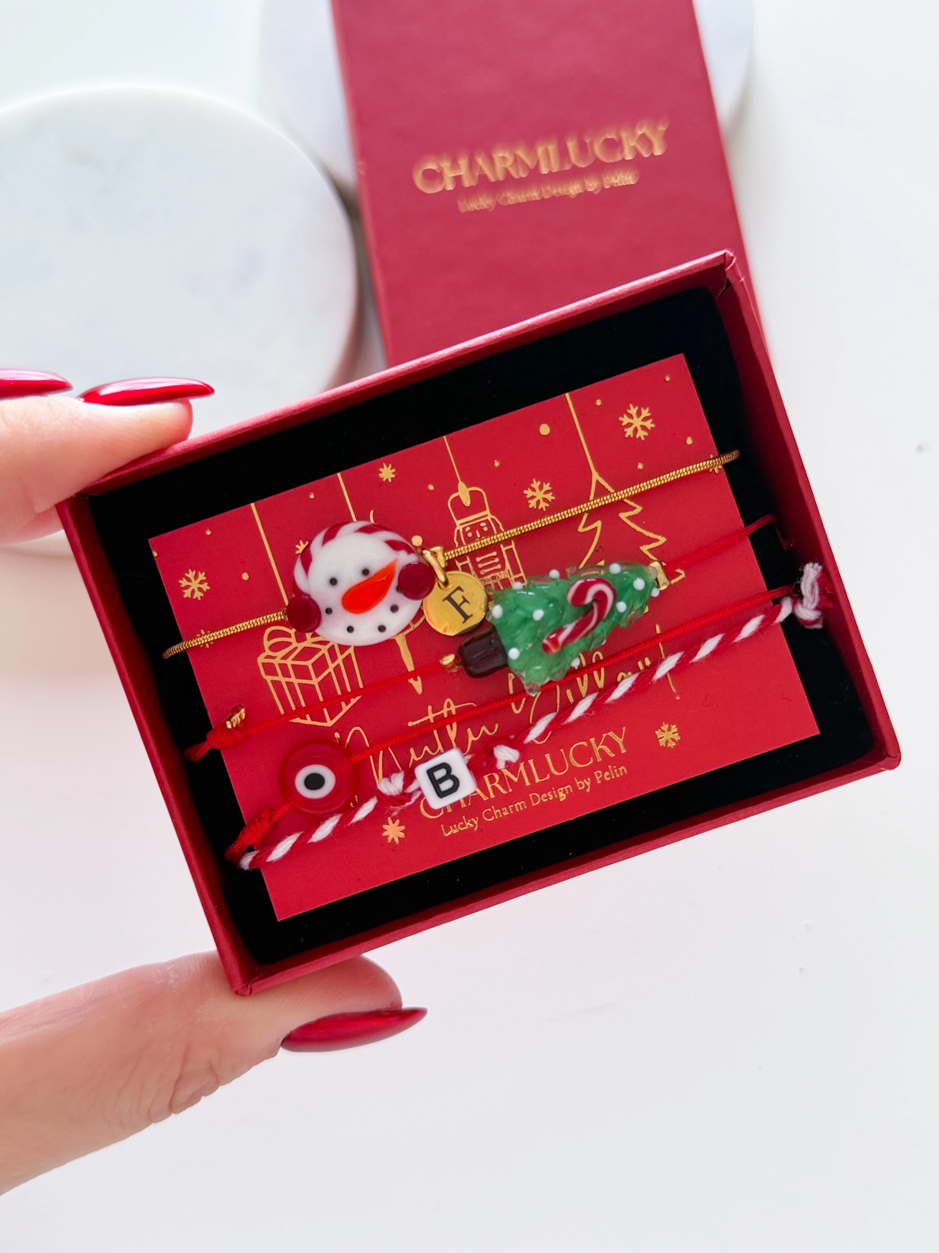 MURANO YILBAŞI BİLEKLİK KOMBİNİ