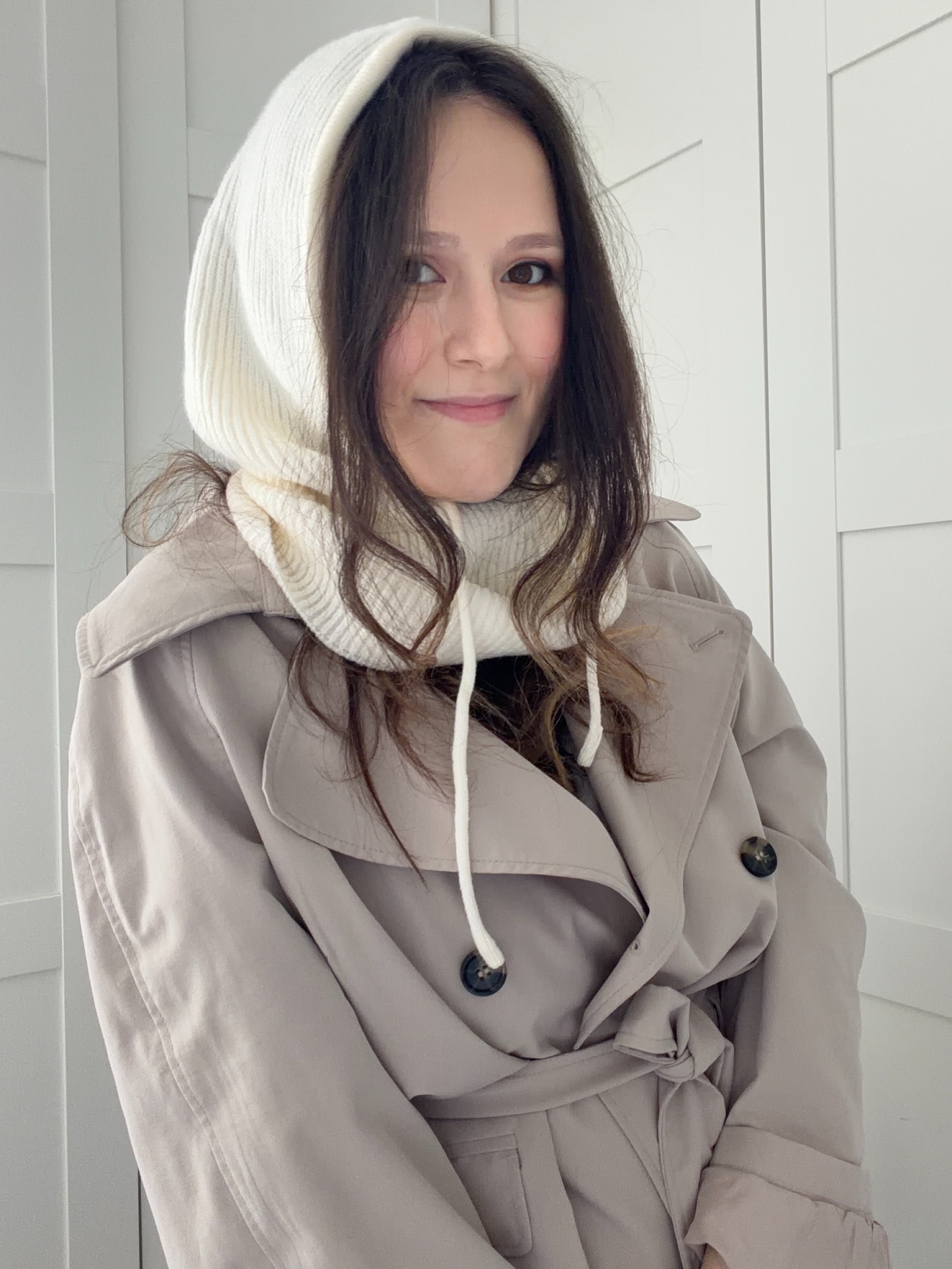 BAĞCIKLI BALACLAVA - krem