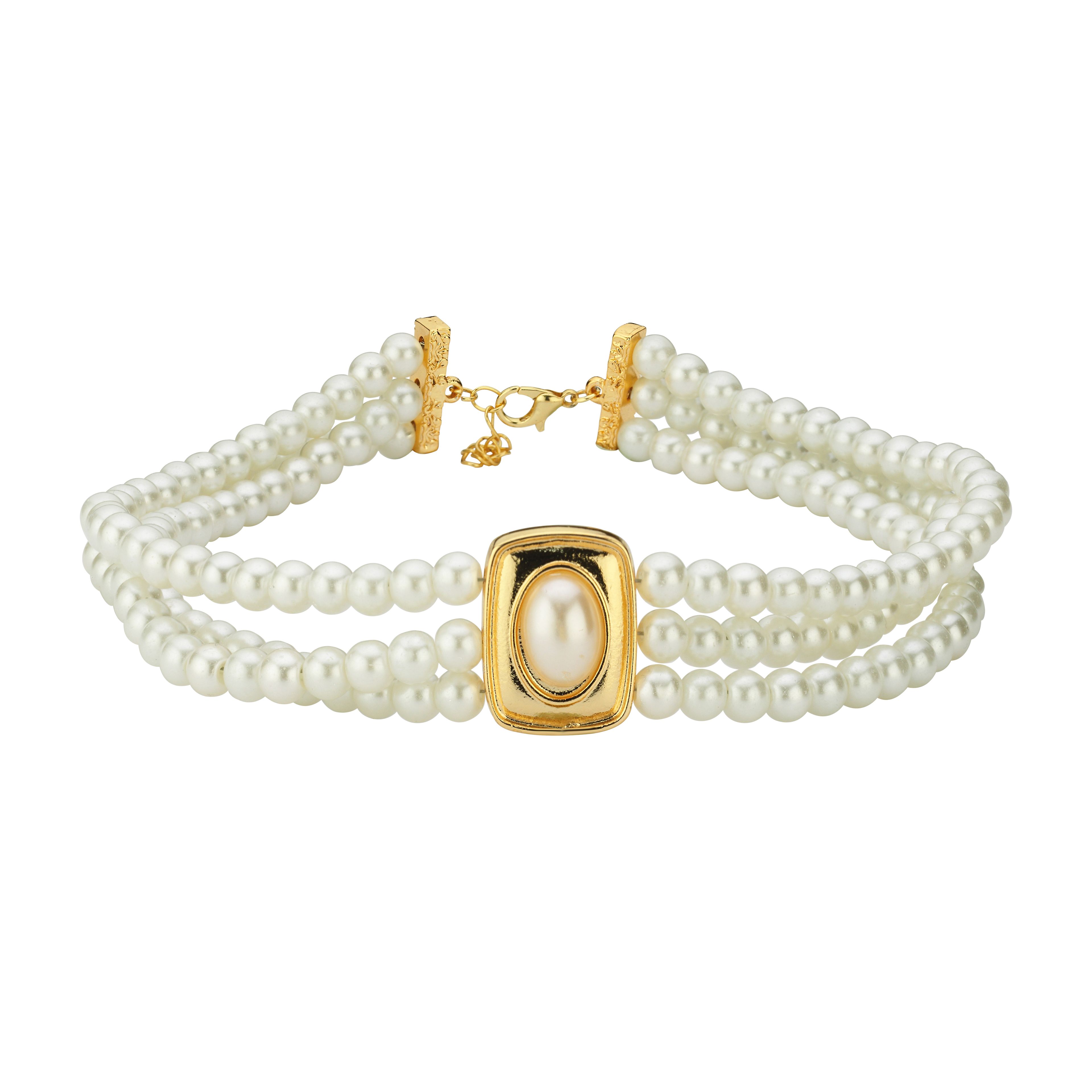 İNCİ CHOKER MİA KOLYE