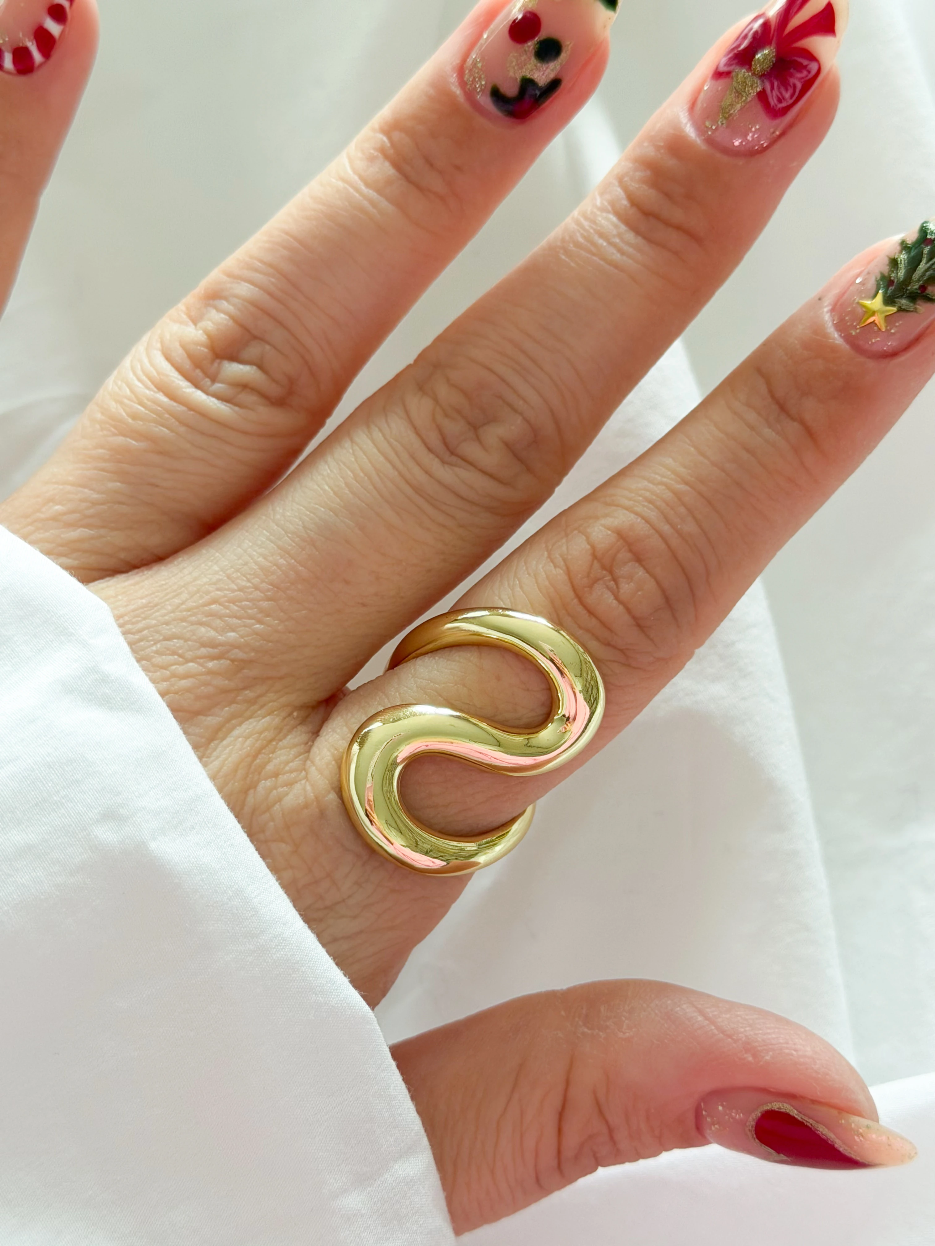 ÇELİK S YÜZÜK(AYARLANABİLİR)