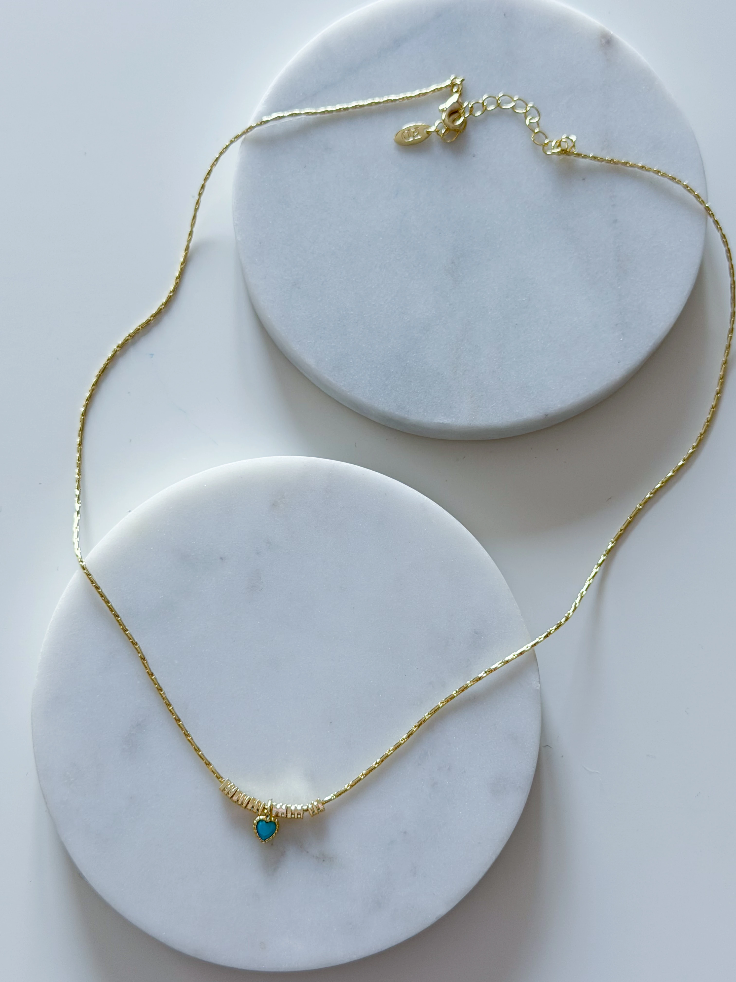 MİNİMAL KALP KOLYE