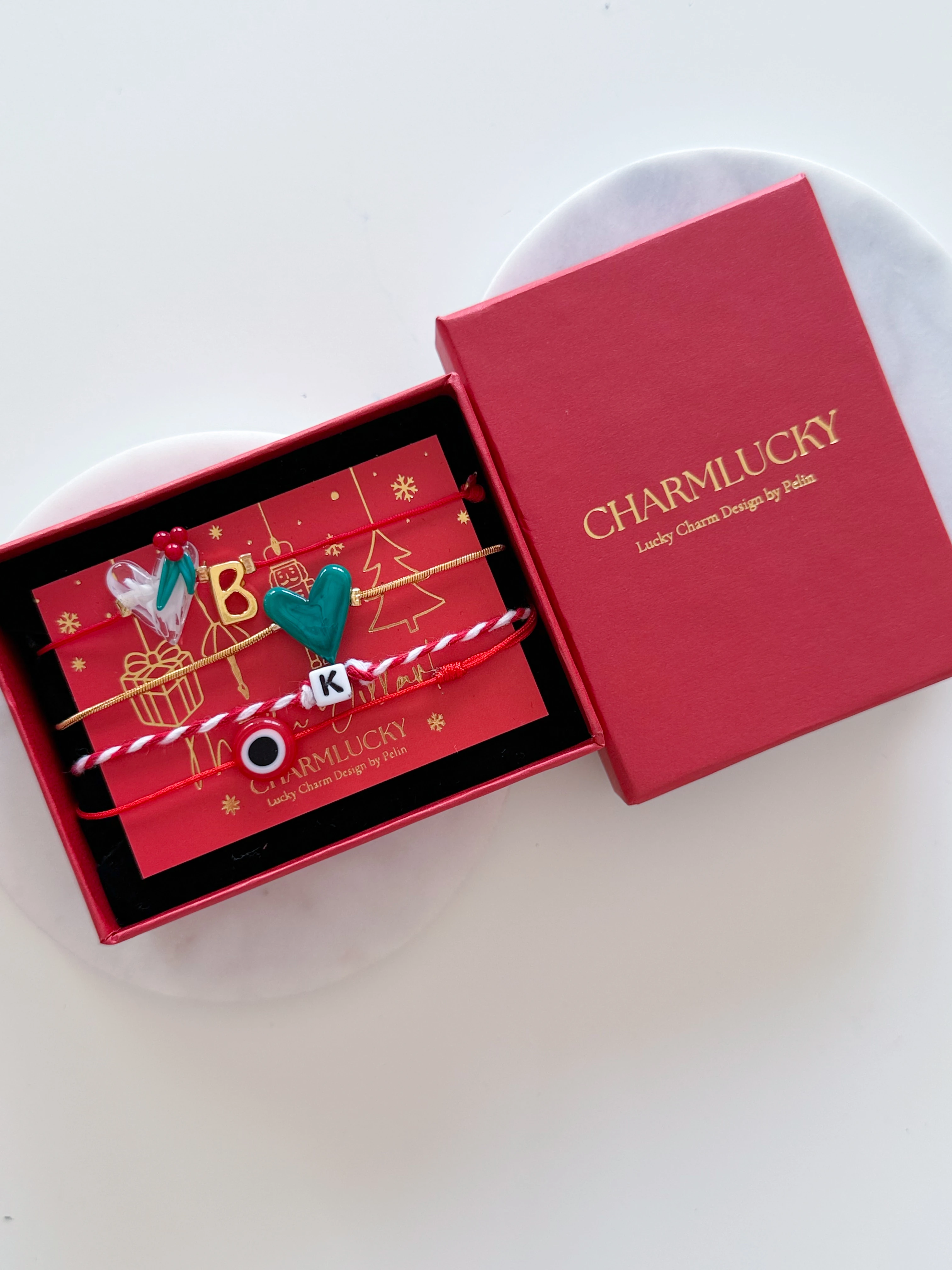 MURANO YILBAŞI BİLEKLİK KOMBİNİ