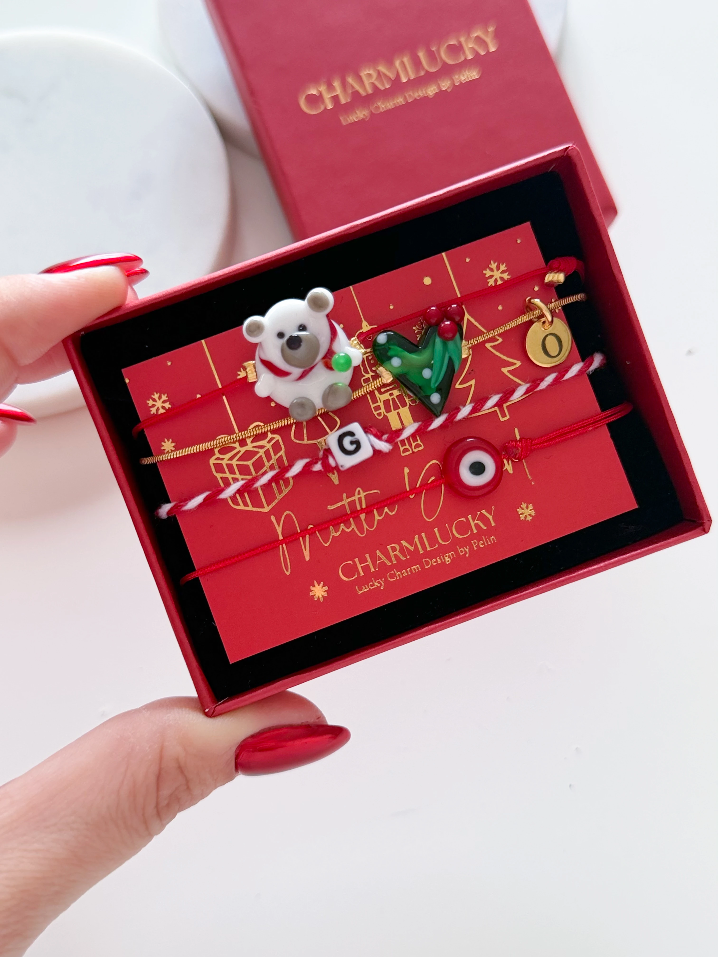 MURANO YILBAŞI BİLEKLİK KOMBİNİ