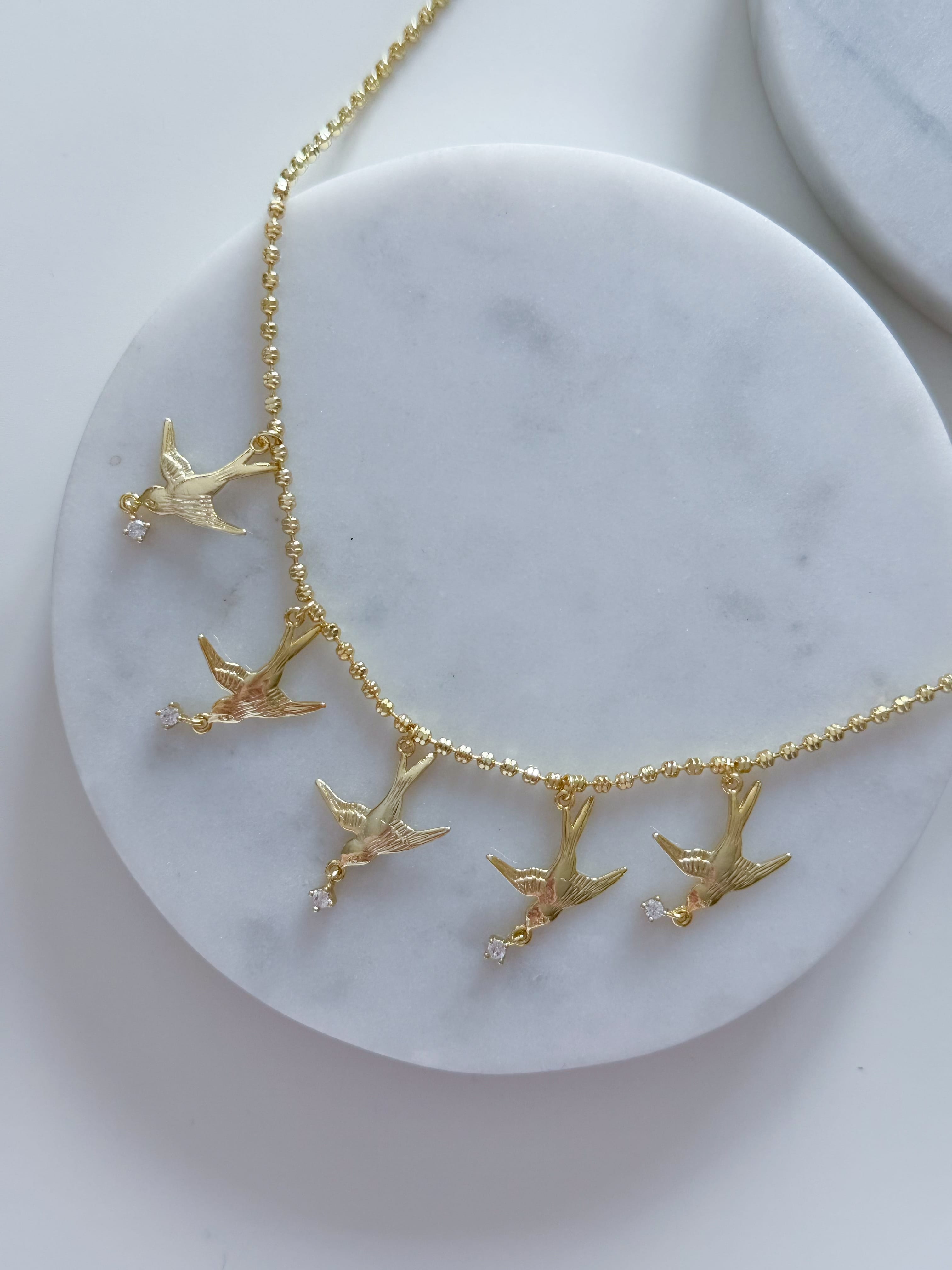 ÖZEL SERİ ANKA KUŞU CHARM KOLYE