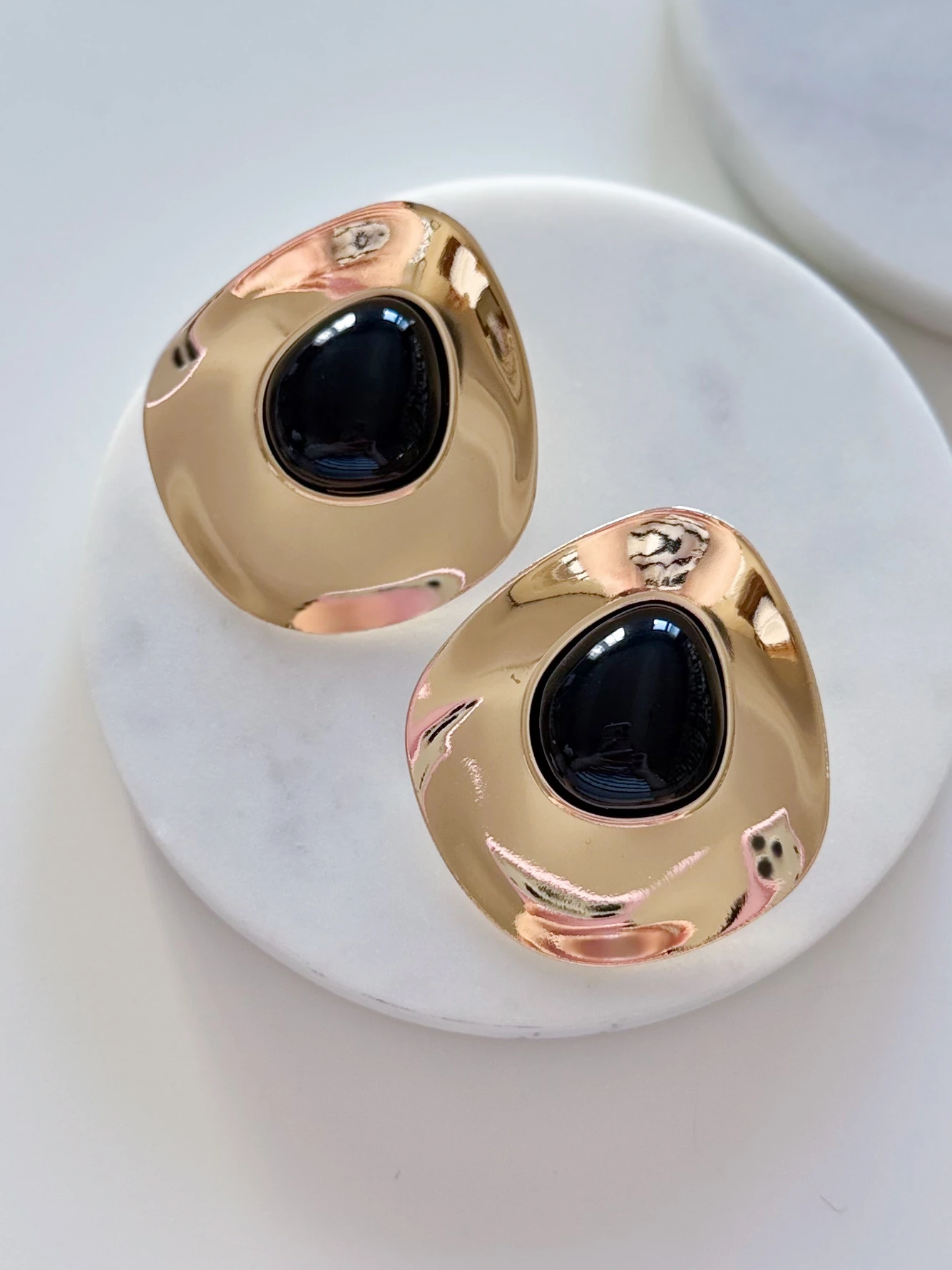 ÇELİK BRİCE KÜPE - siyah