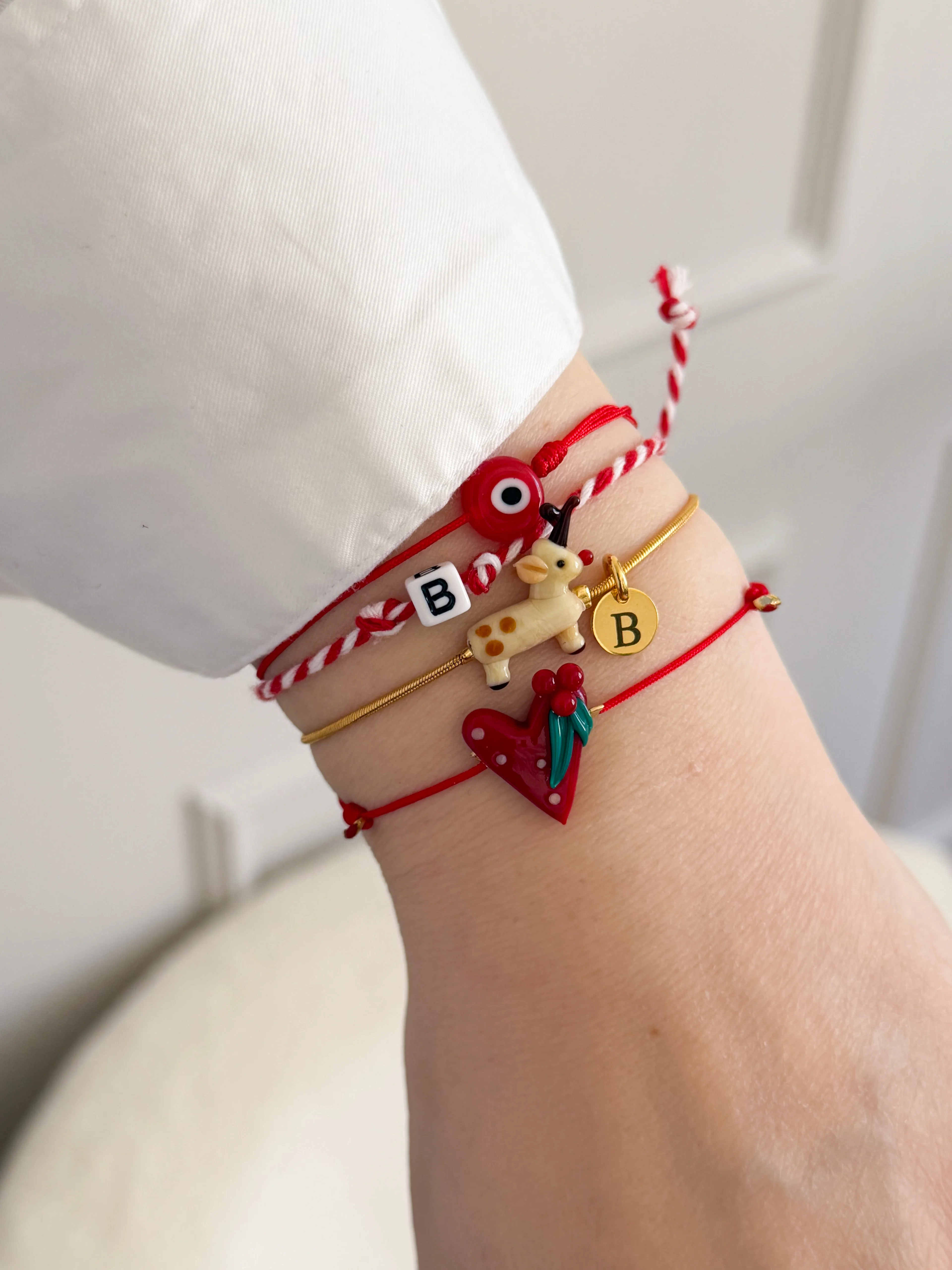 MURANO YILBAŞI BİLEKLİK KOMBİNİ