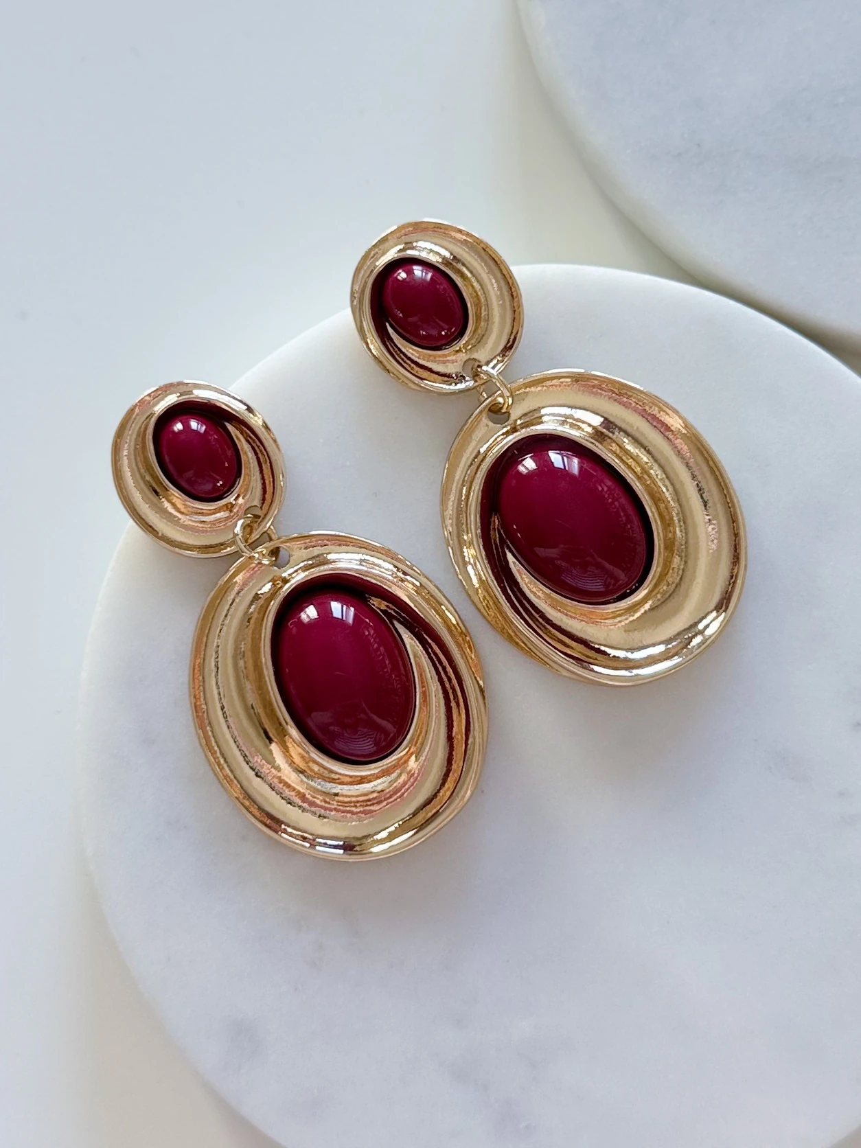 ÇELİK DARREL KÜPE - bordo