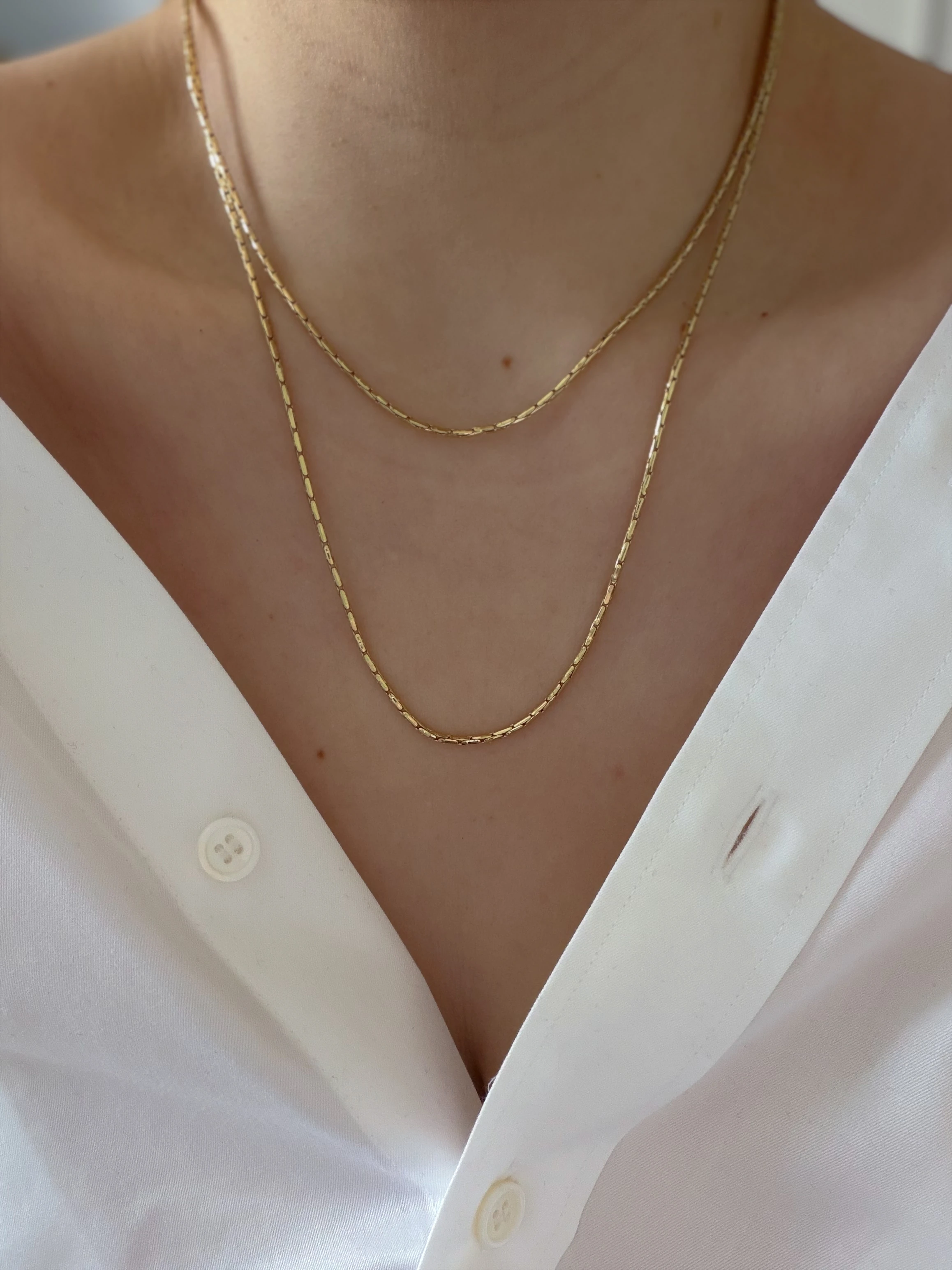 ÖZEL SERİ YILAN ZİNCİR KOLYE(90CM)