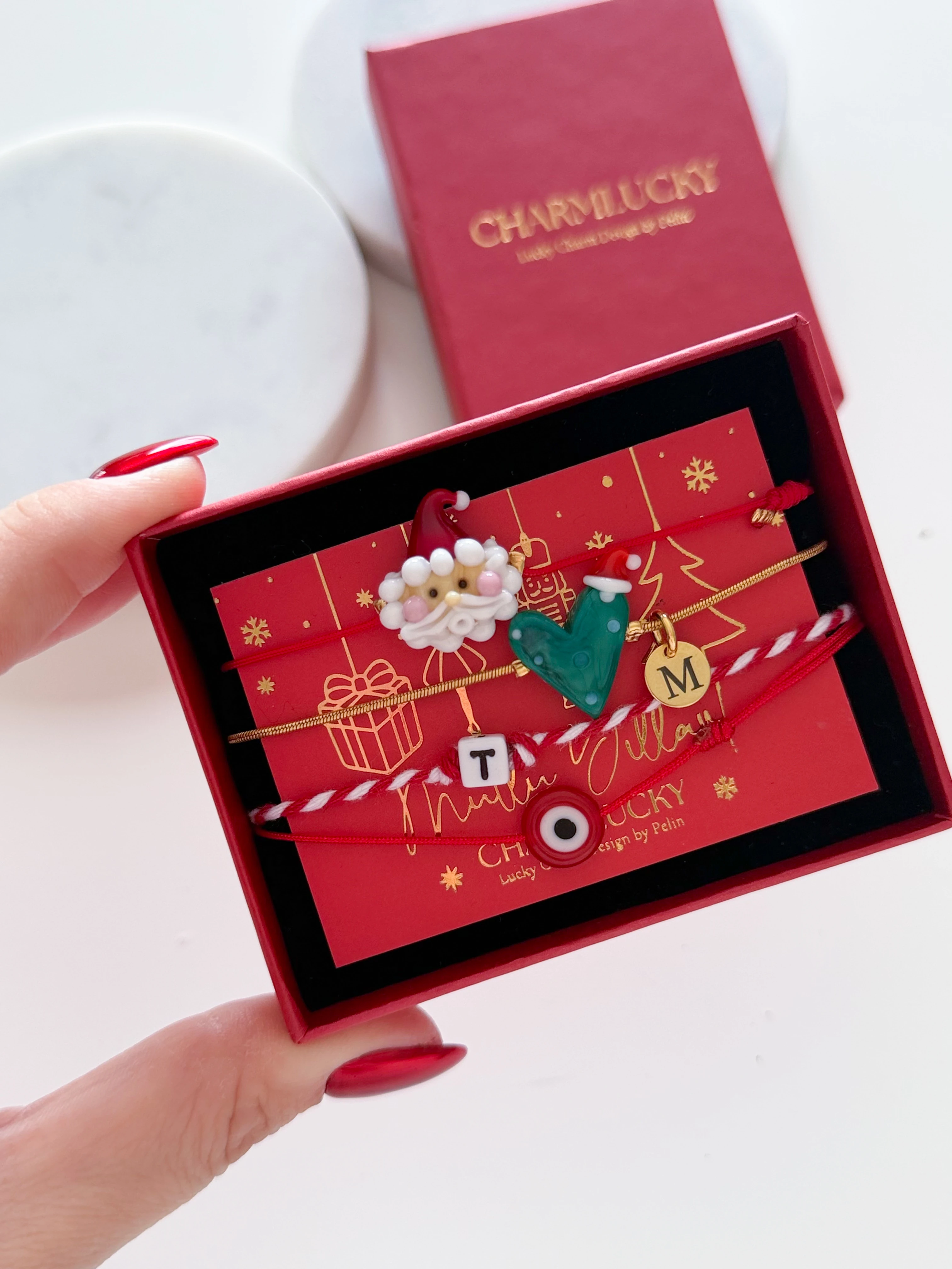 MURANO YILBAŞI BİLEKLİK KOMBİNİ