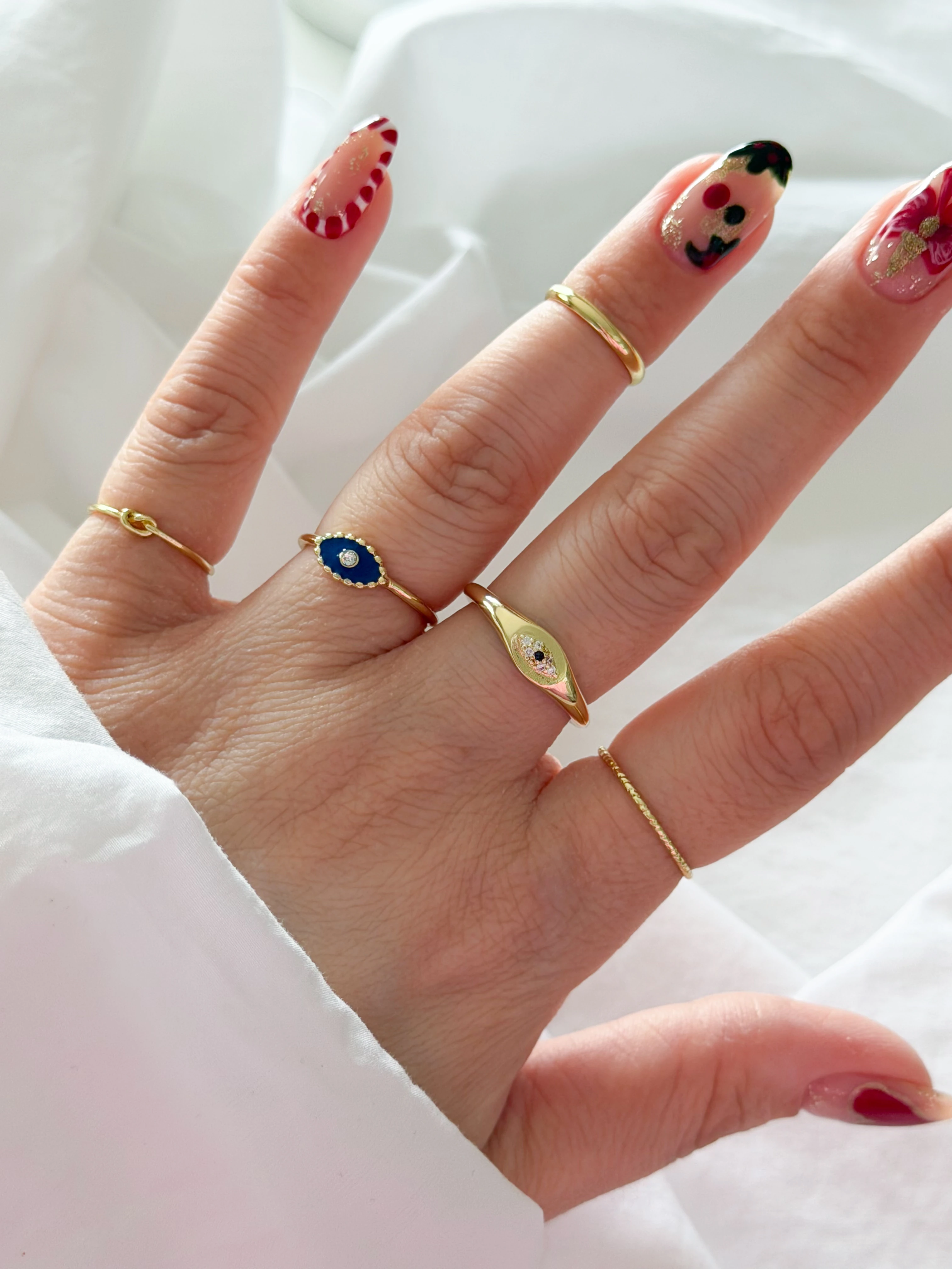 ÇELİK GÖZ YÜZÜK SETİ