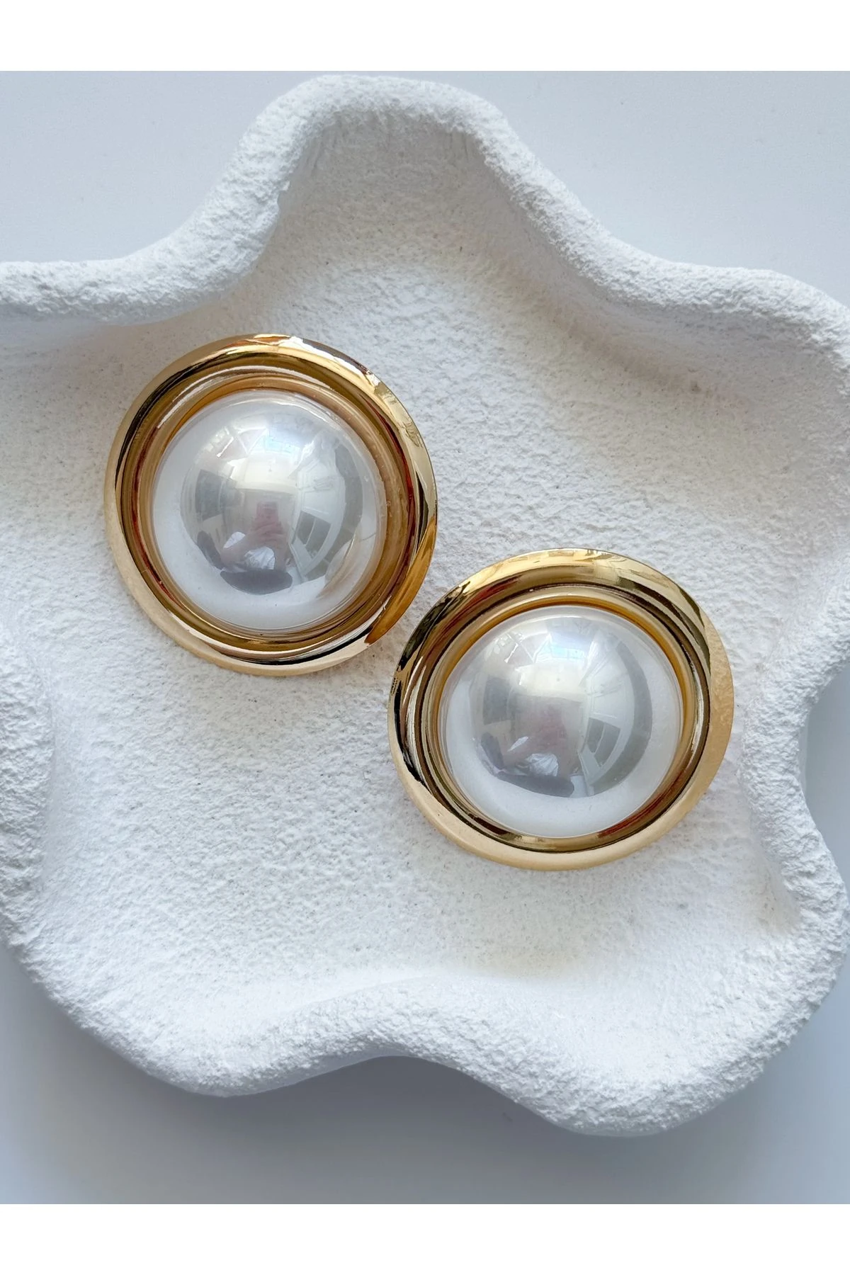 ÇELİK BÜYÜK DÜĞME KÜPE