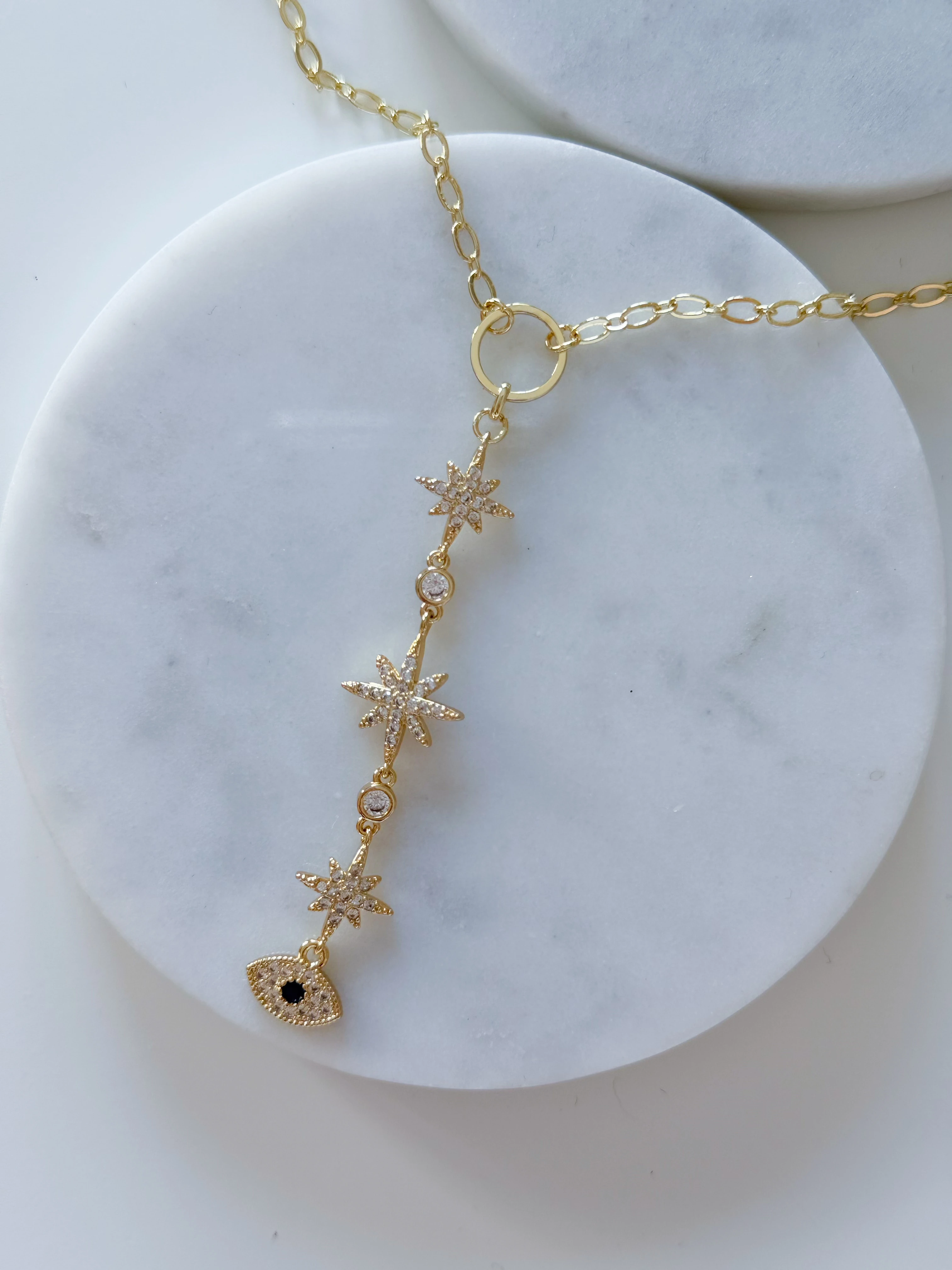 ÖZEL SERİ GÖZ-KUTUP YILDIZ Y KOLYE