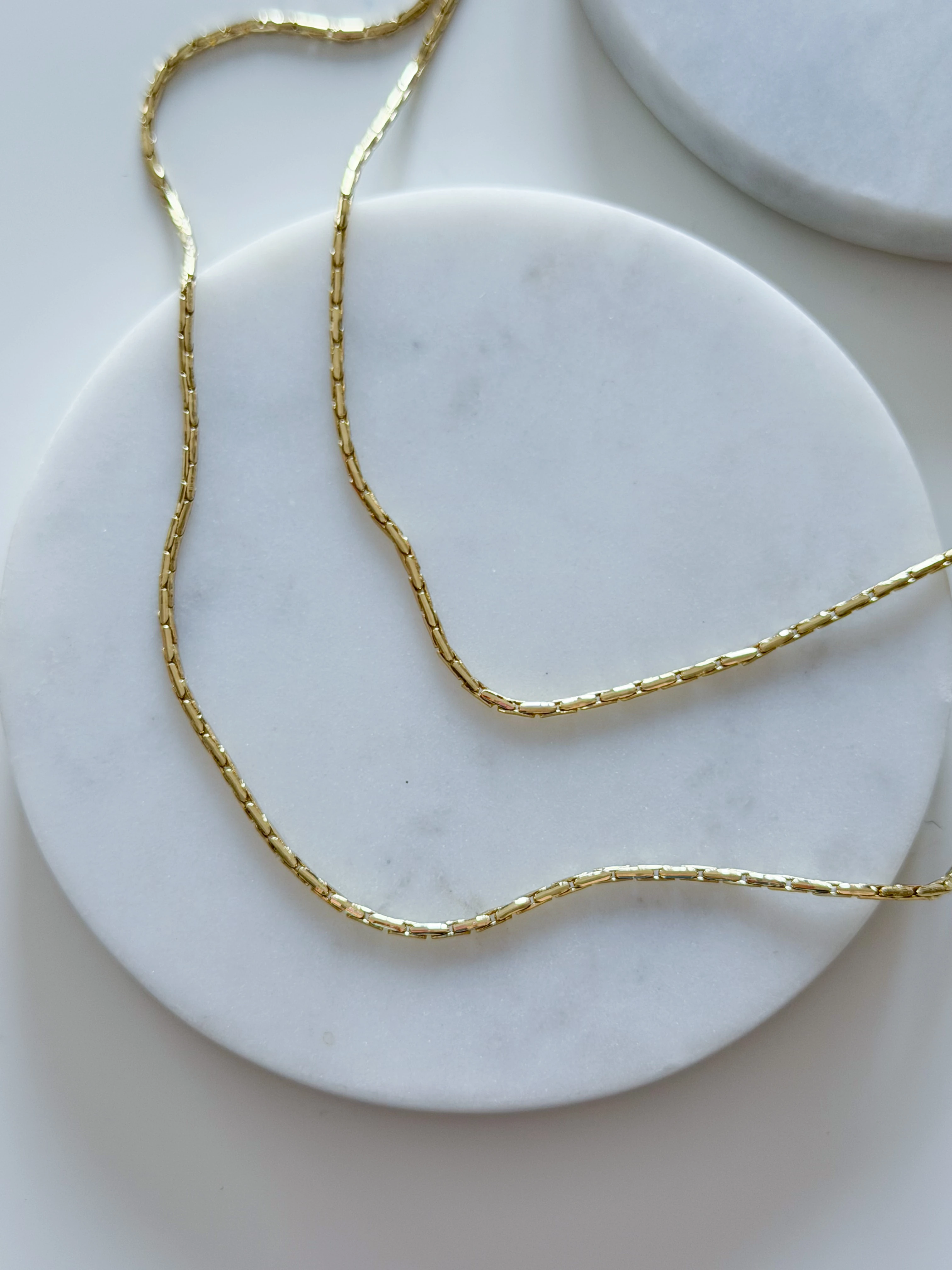 ÖZEL SERİ YILAN ZİNCİR KOLYE(90CM)