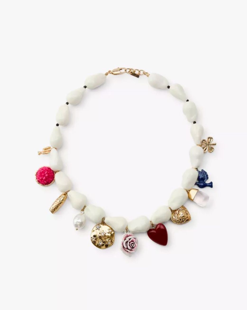 CHARM BONCUK İNCİ KOLYE