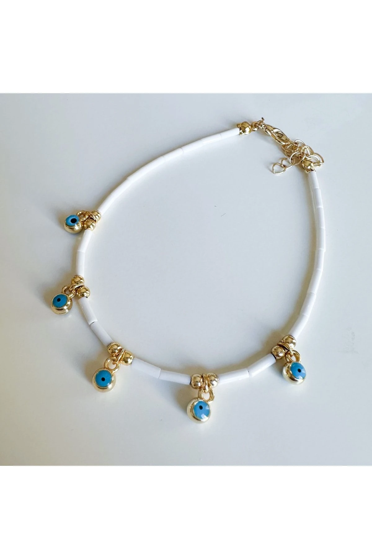 Nazar boncuğu charm halhal