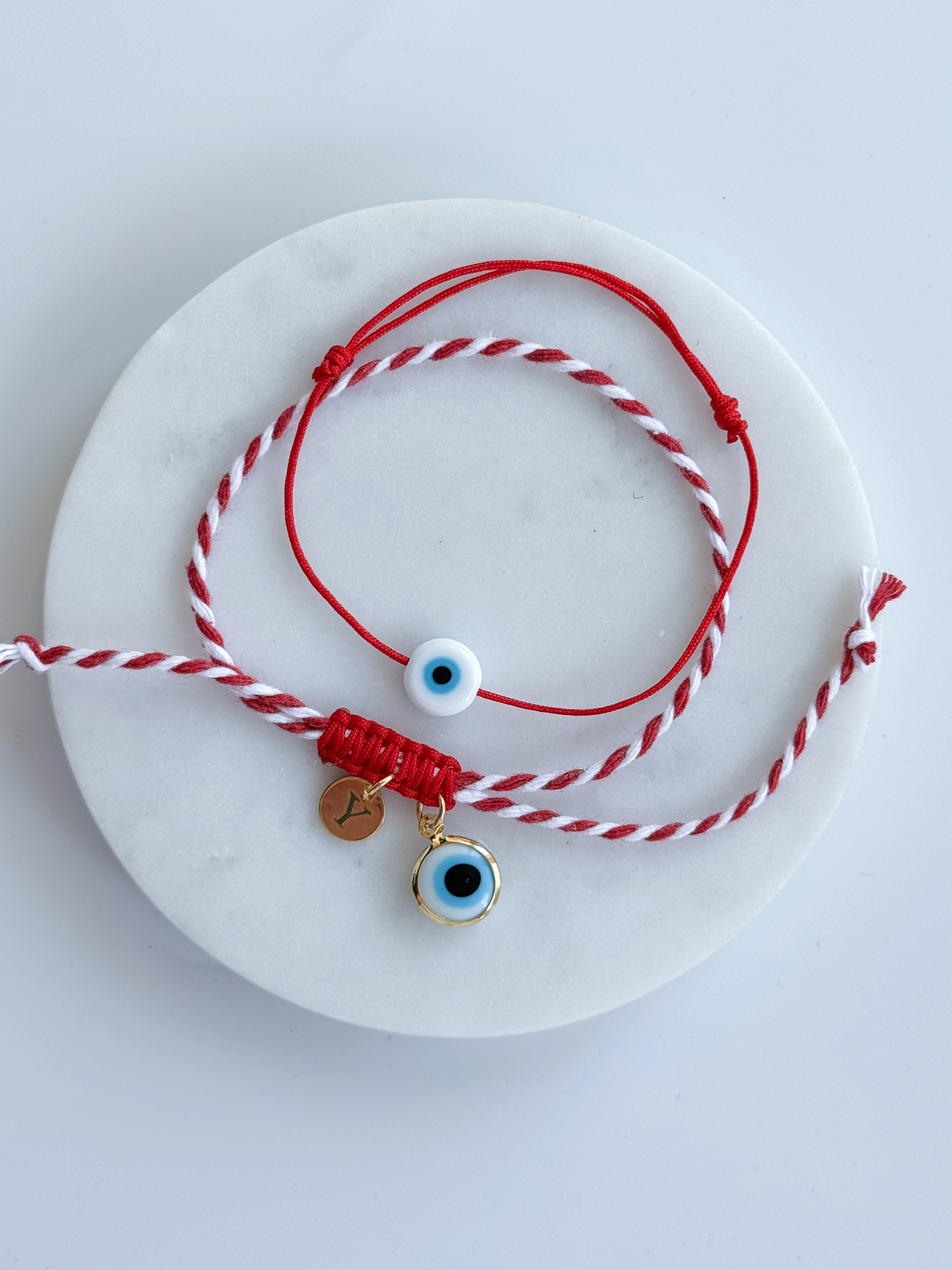 NAZARLI MARTENİÇKA - BEYAZ NAZAR