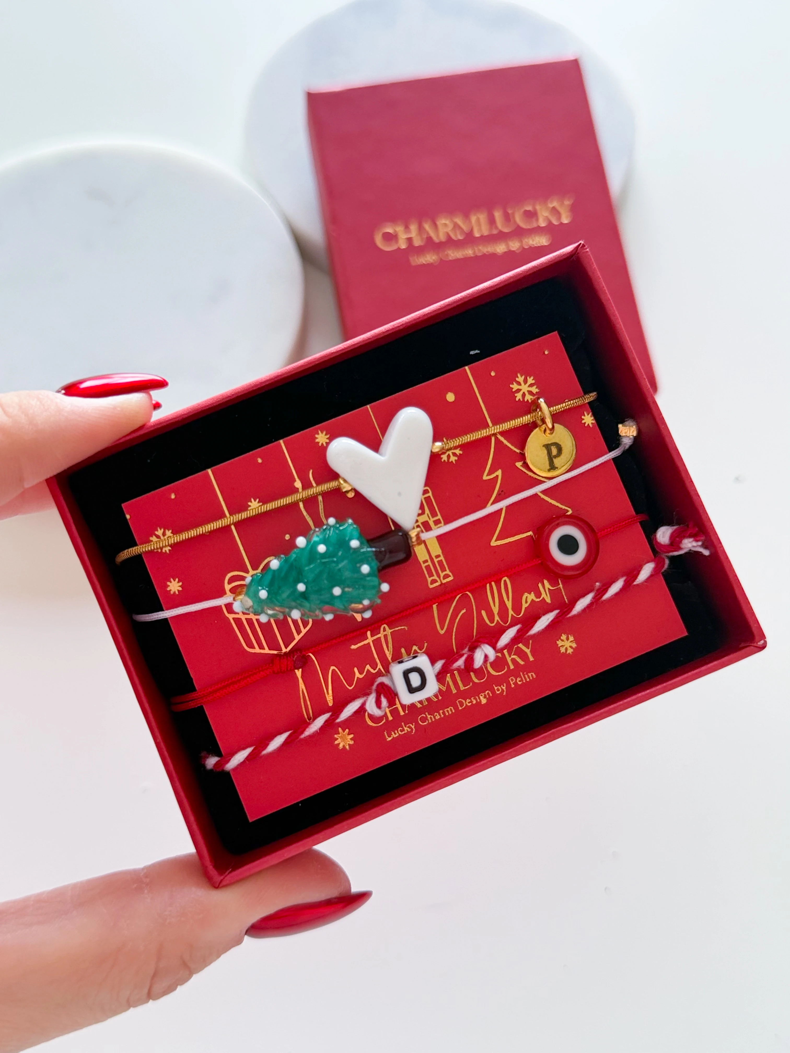 MURANO YILBAŞI BİLEKLİK KOMBİNİ