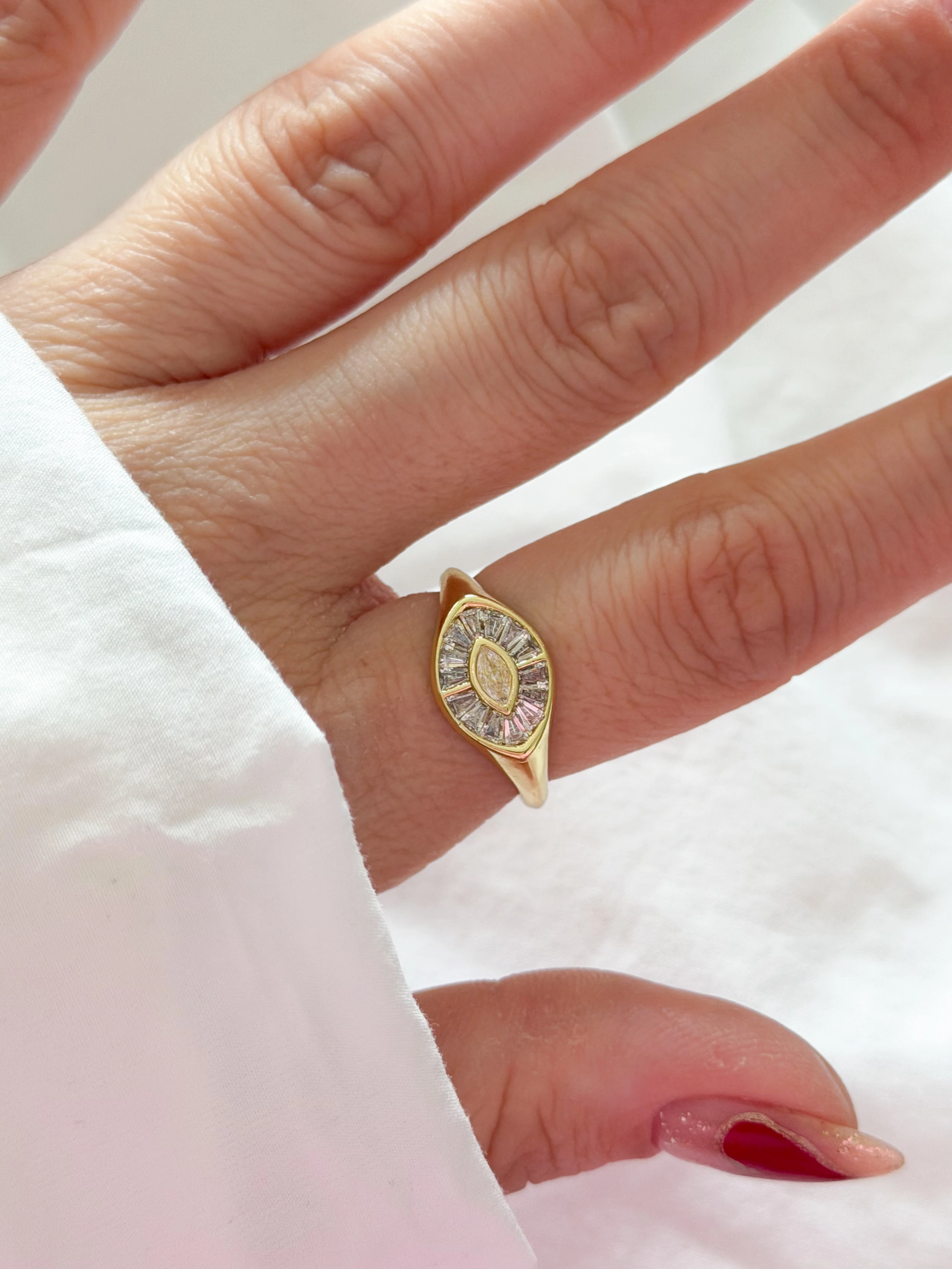 ÇELİK GÖZ YÜZÜK(AYARLANABİLİR)