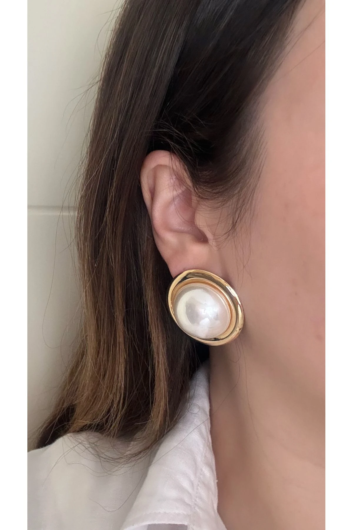 ÇELİK BÜYÜK DÜĞME KÜPE