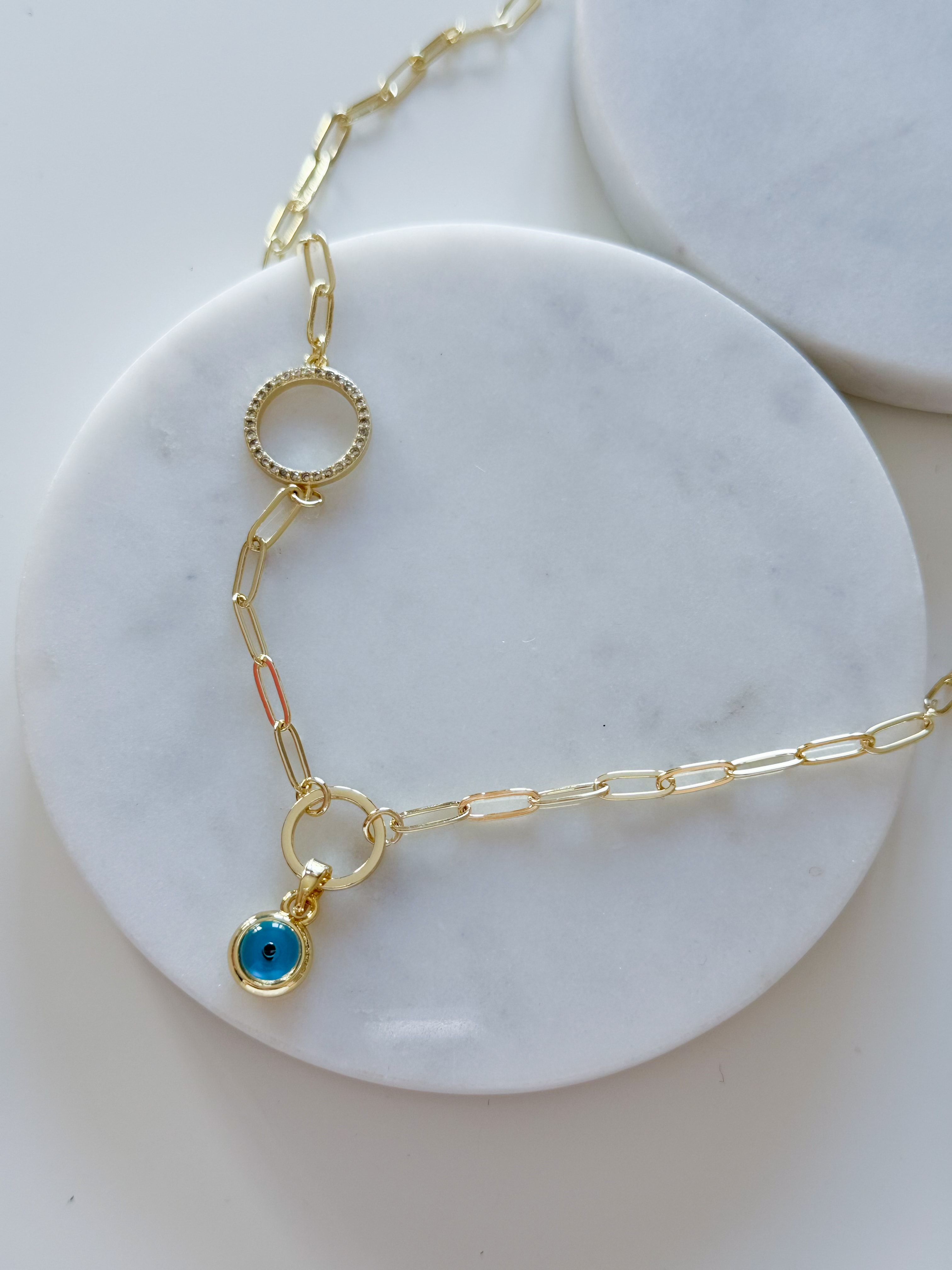 ÖZEL SERİ NAZAR-DAİRE KOLYE