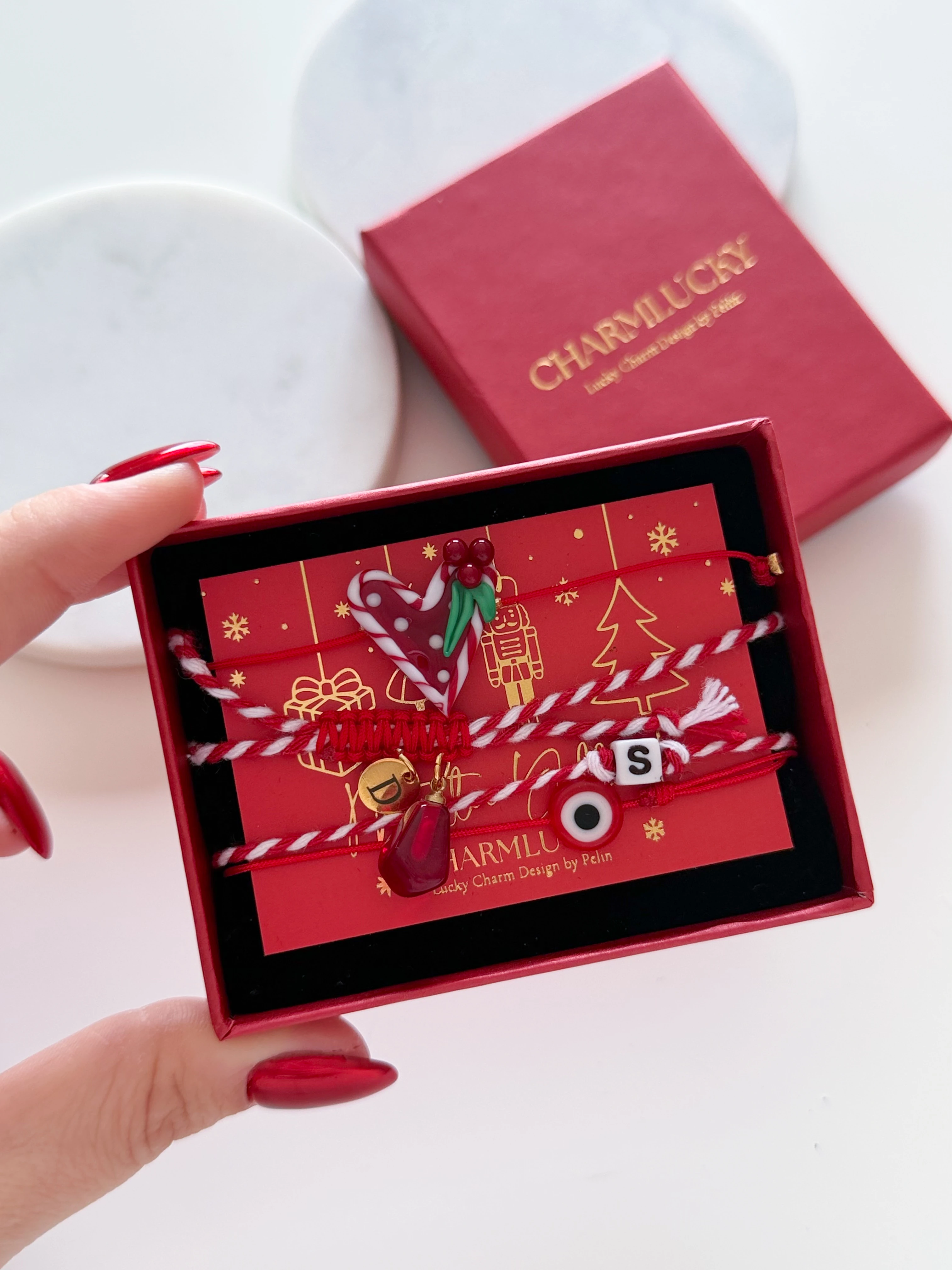 MURANO YILBAŞI BİLEKLİK KOMBİNİ