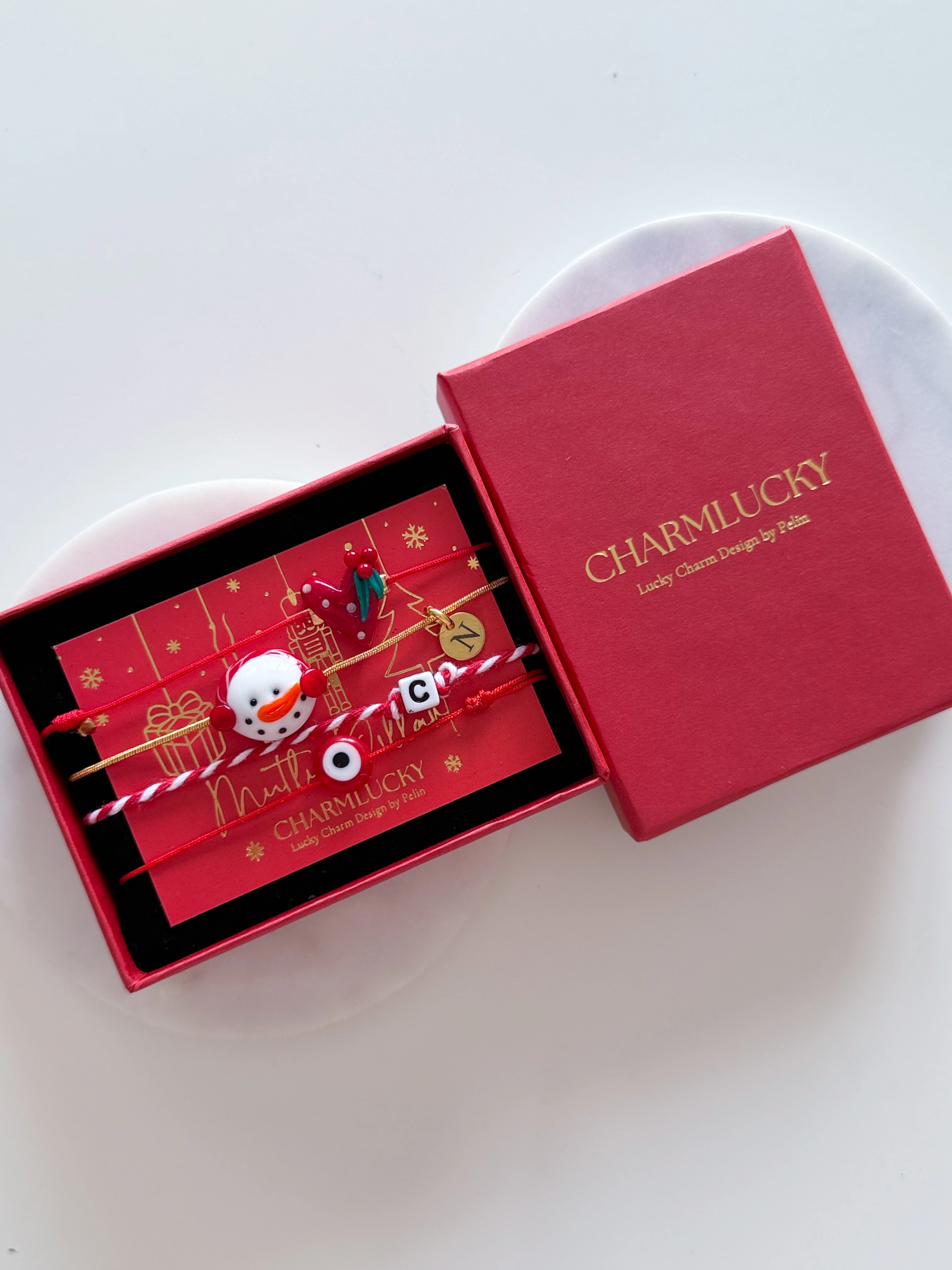 MURANO YILBAŞI BİLEKLİK KOMBİNİ