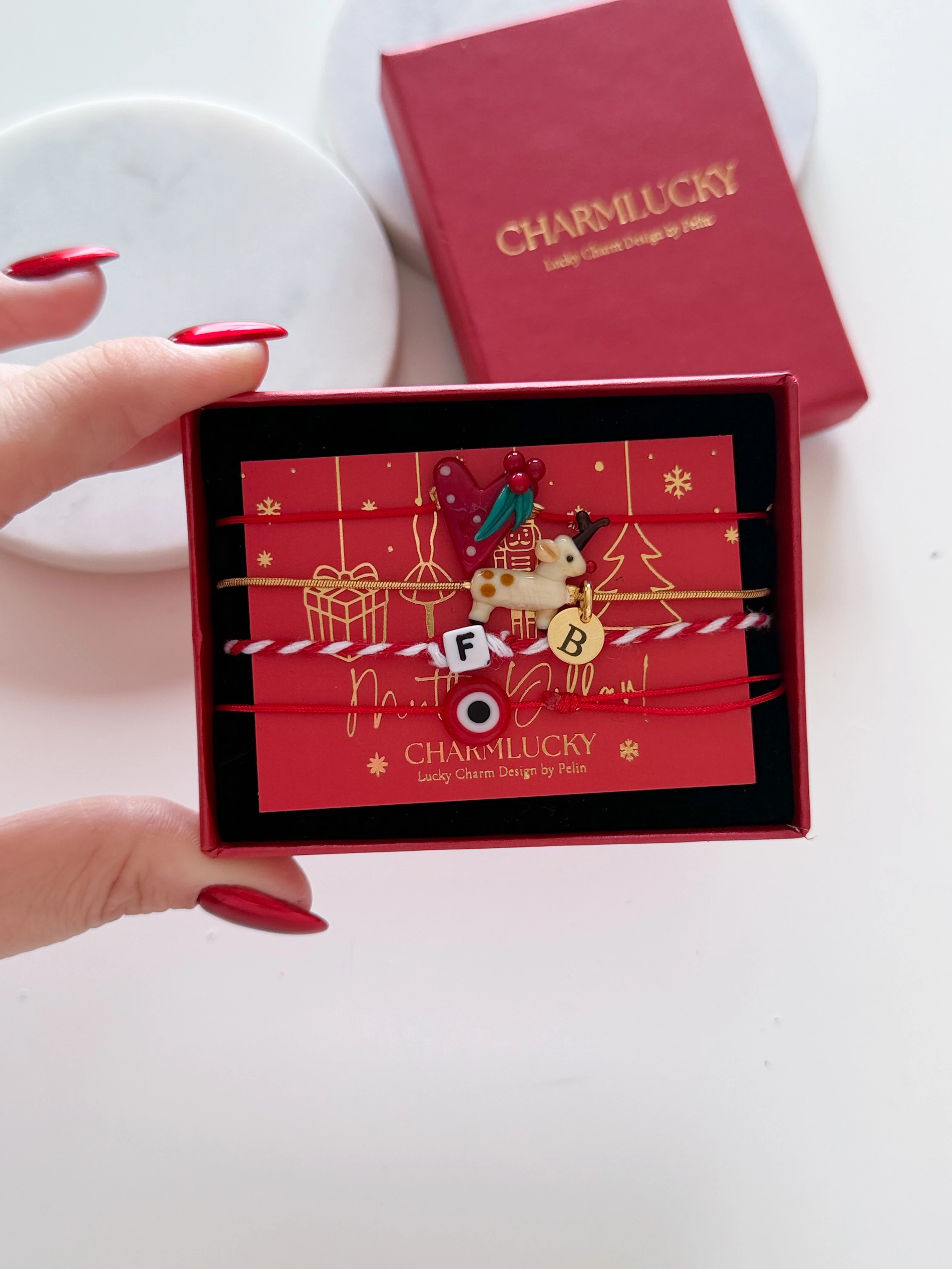 MURANO YILBAŞI BİLEKLİK KOMBİNİ