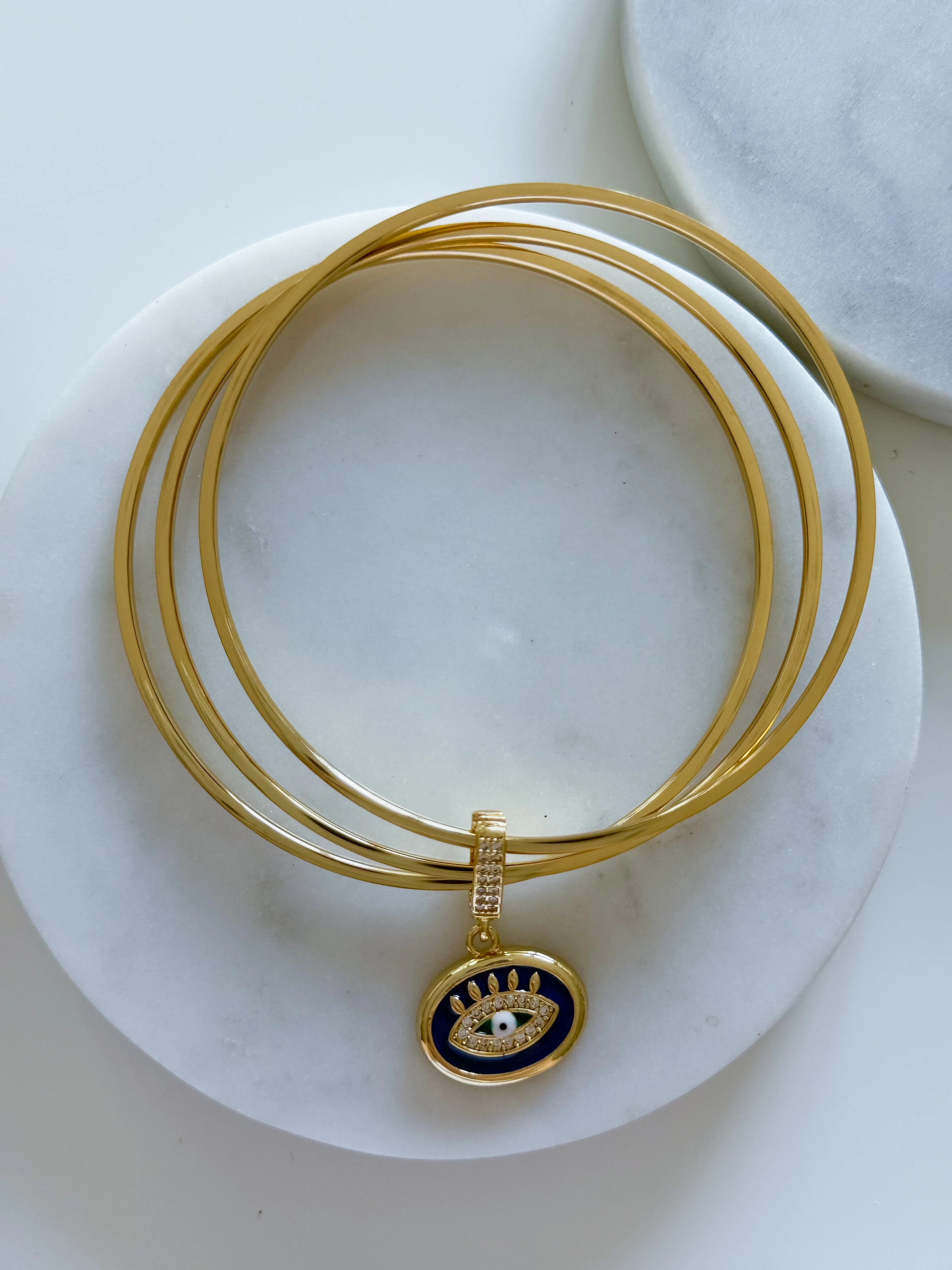 ÇELİK GÖZ CHARM AJDA BİLEZİK