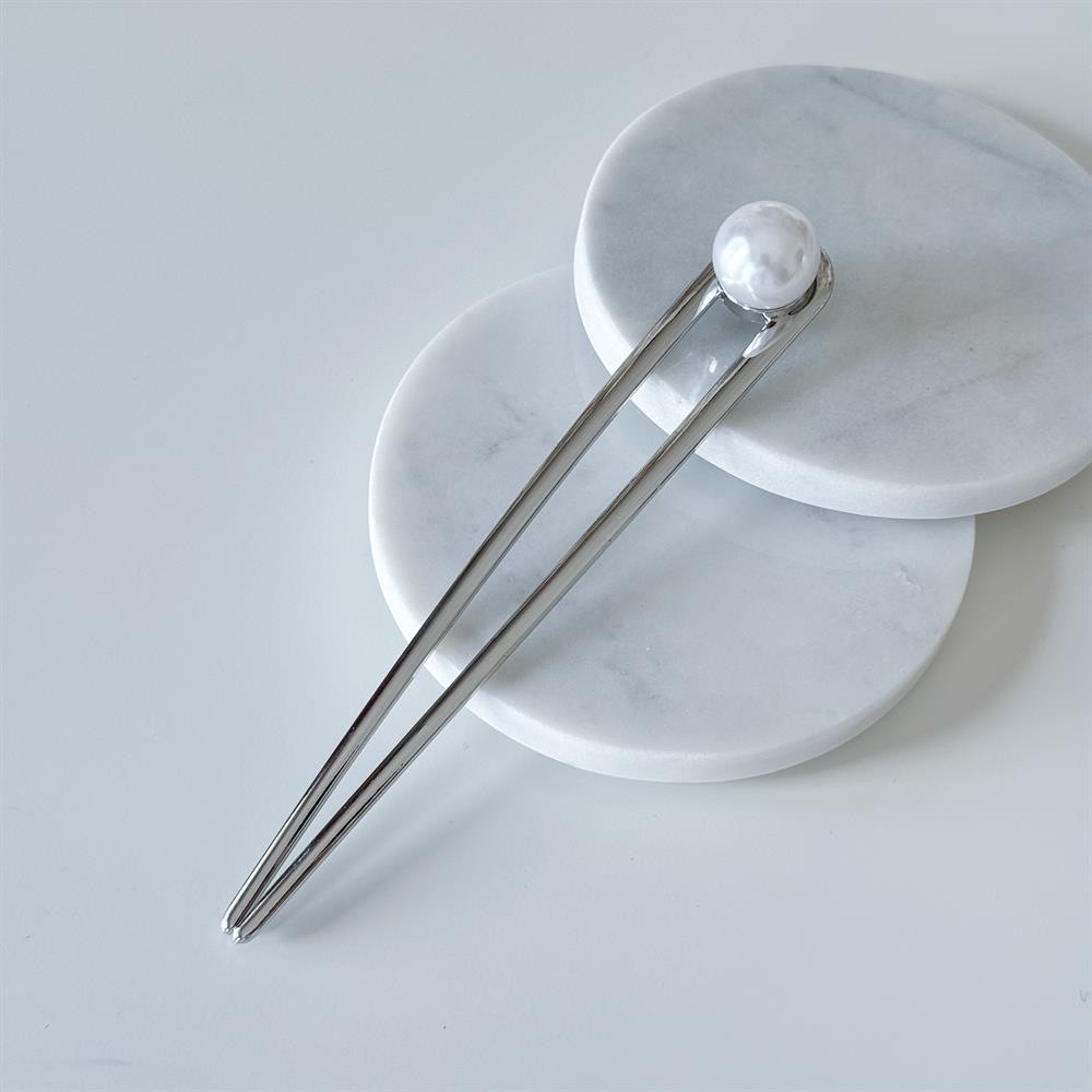İNCİLİ METAL TOPUZ TOKASI