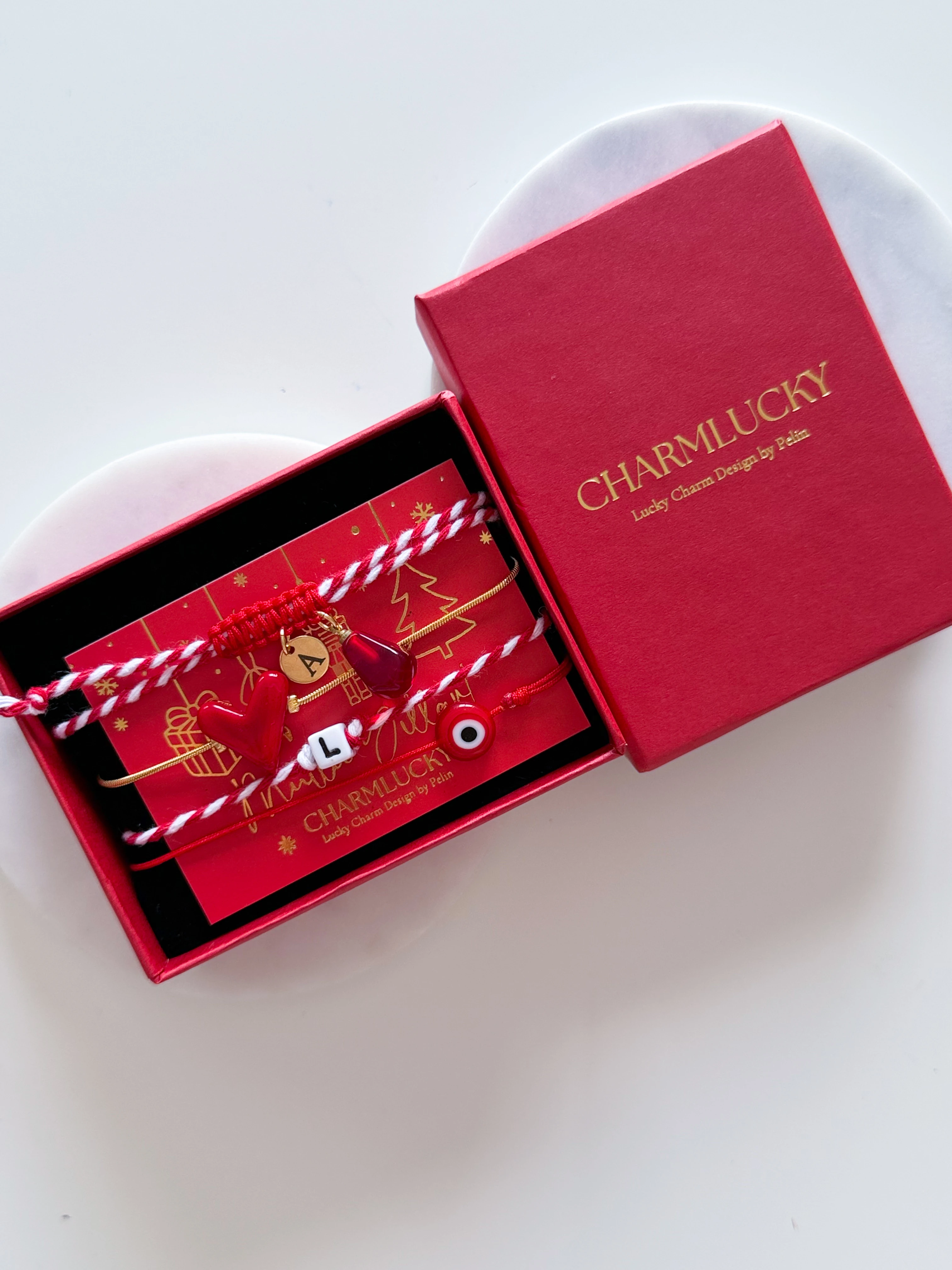 MURANO YILBAŞI BİLEKLİK KOMBİNİ