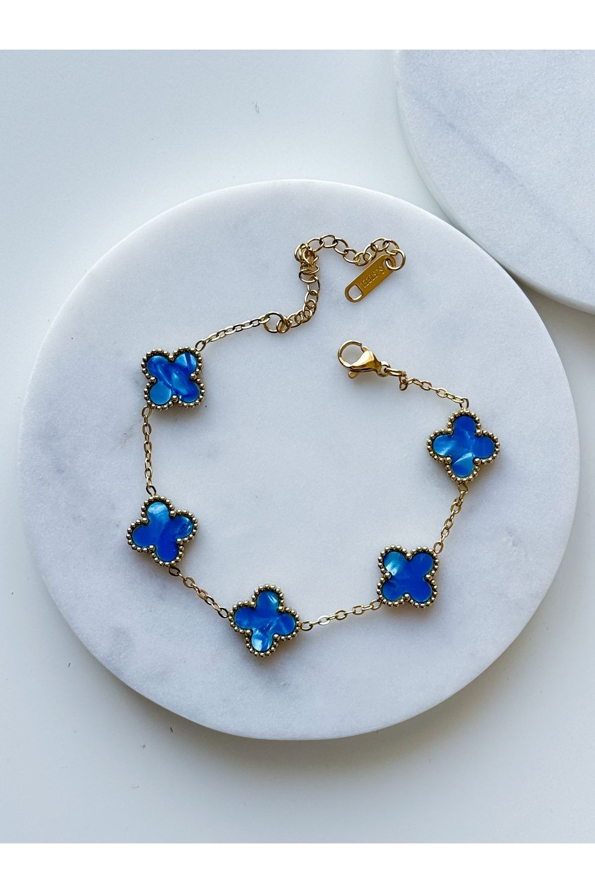 ÇELİK VAN CLEEF YONCA BİLEKLİK