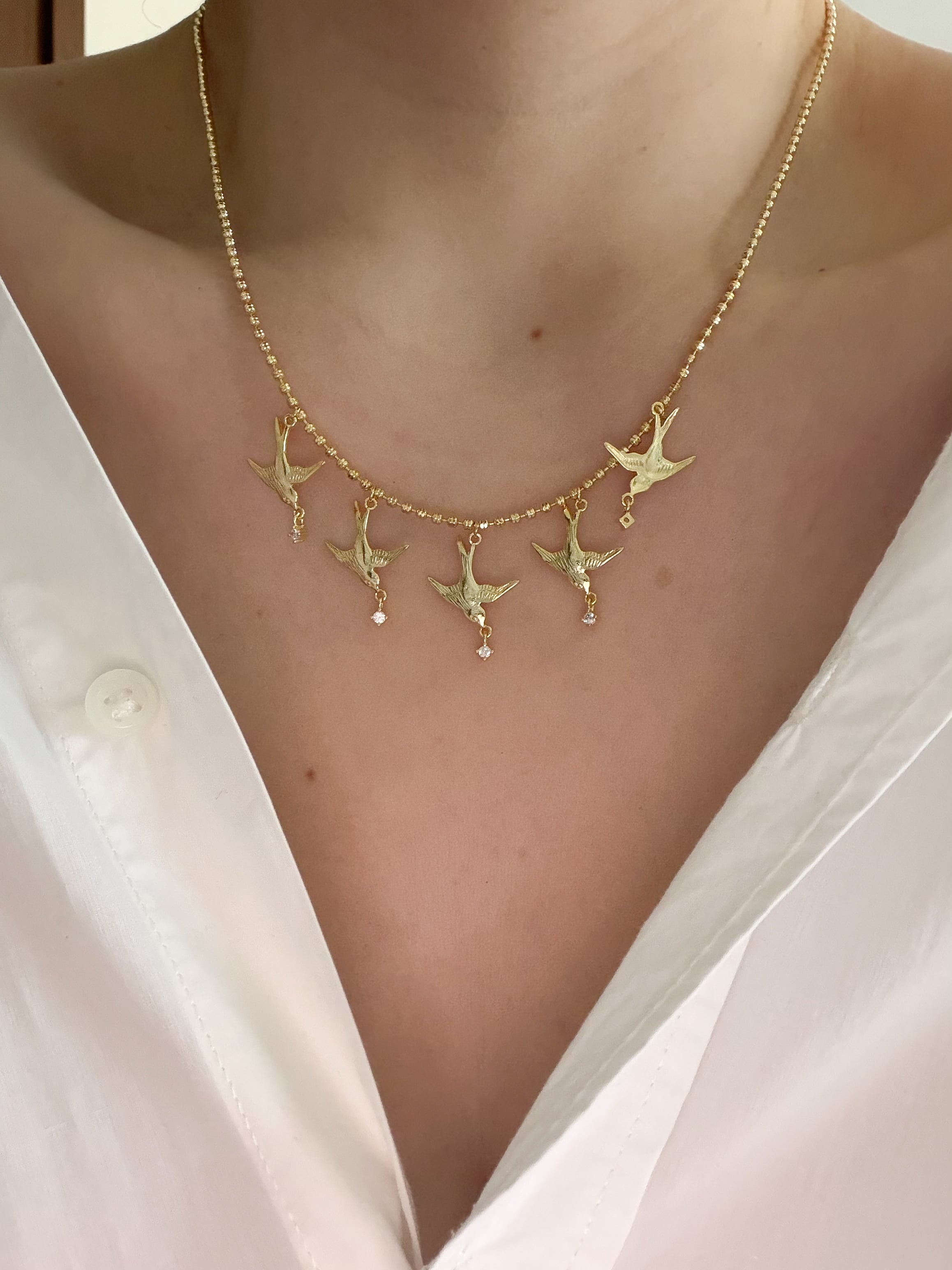 ÖZEL SERİ ANKA KUŞU CHARM KOLYE