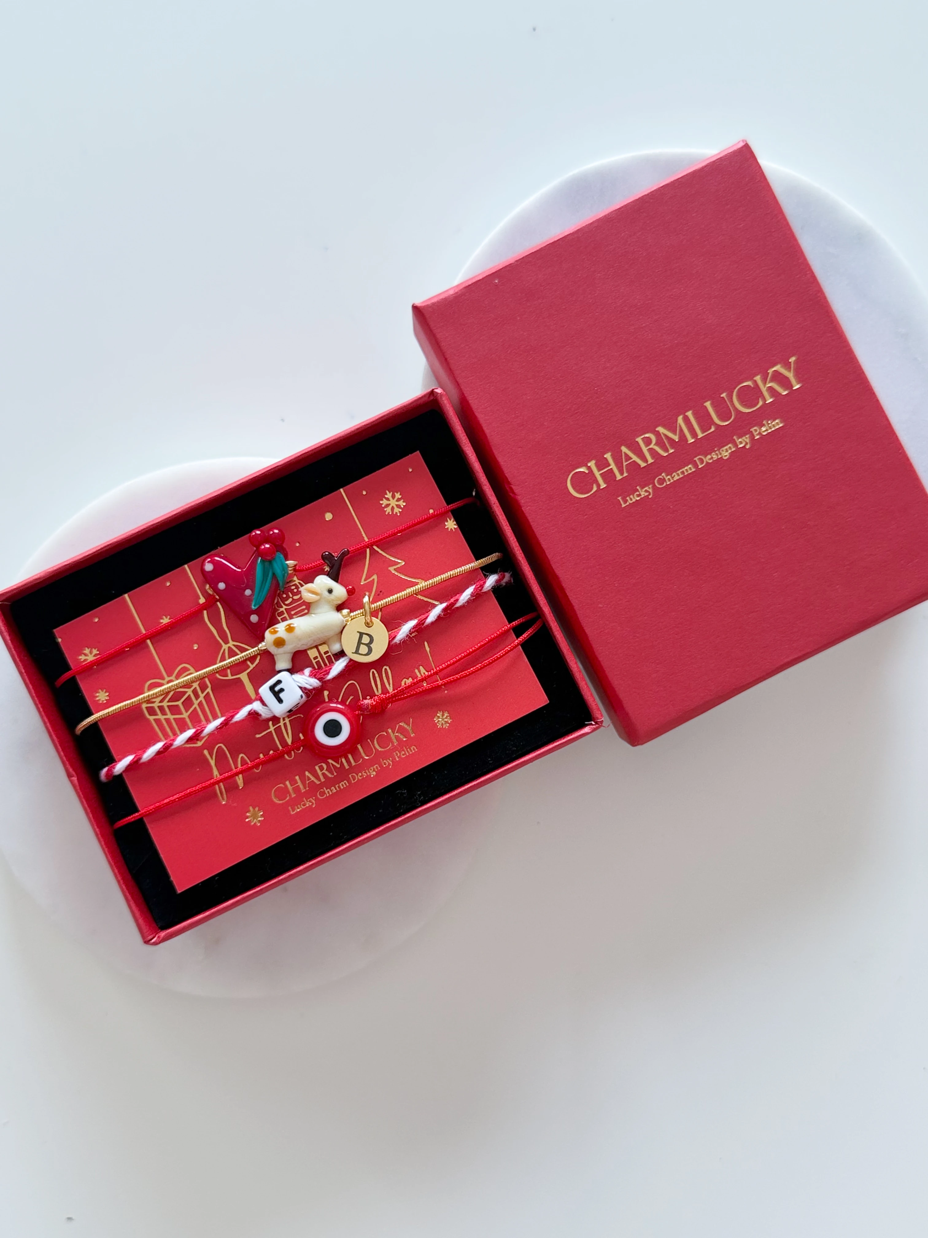 MURANO YILBAŞI BİLEKLİK KOMBİNİ