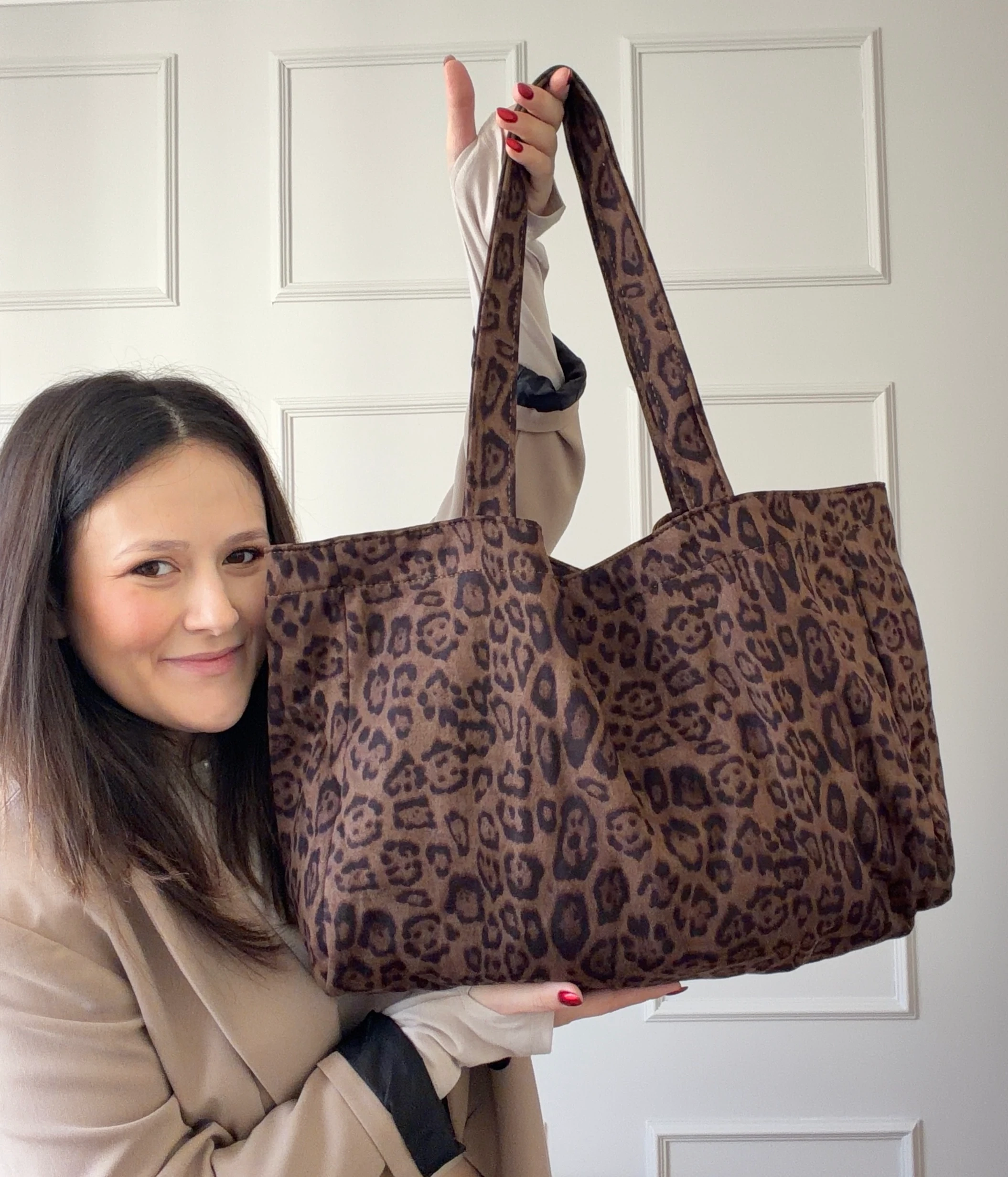 LEOPAR ALIŞVERİŞ ÇANTASI