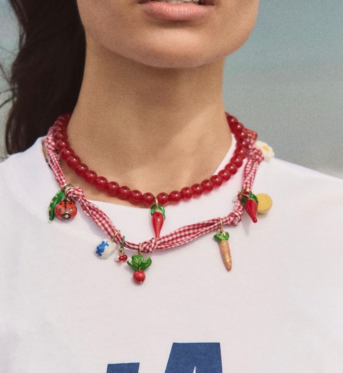 2Lİ MURANO CHARM KOLYE