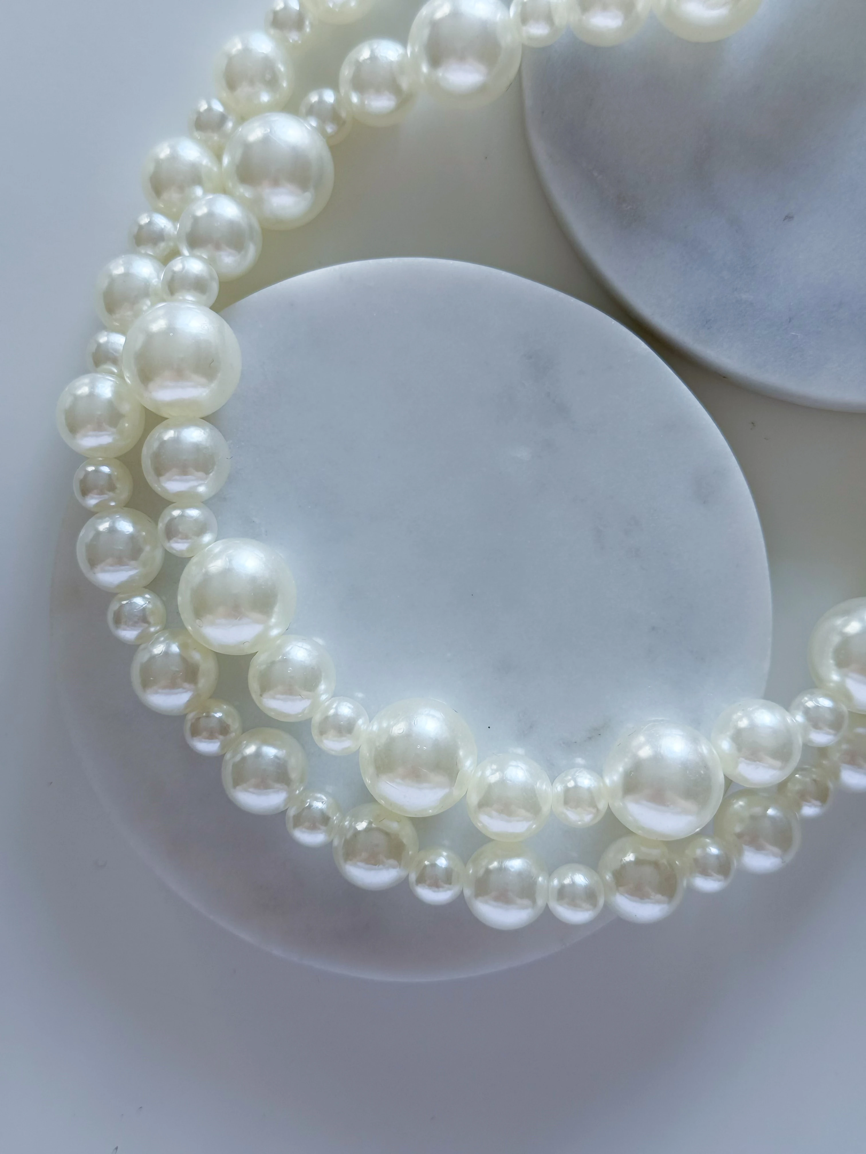 İNCİ BONCUK 2Lİ KOLYE